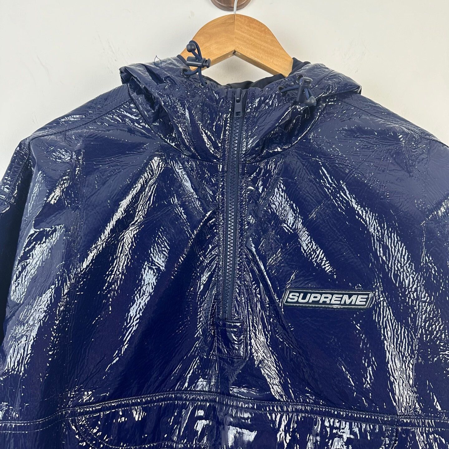 Supreme Supreme Patent Reflective Half-Zip Anorak Size S Size US S / EU 44-46 / 1 - 5 Thumbnail
