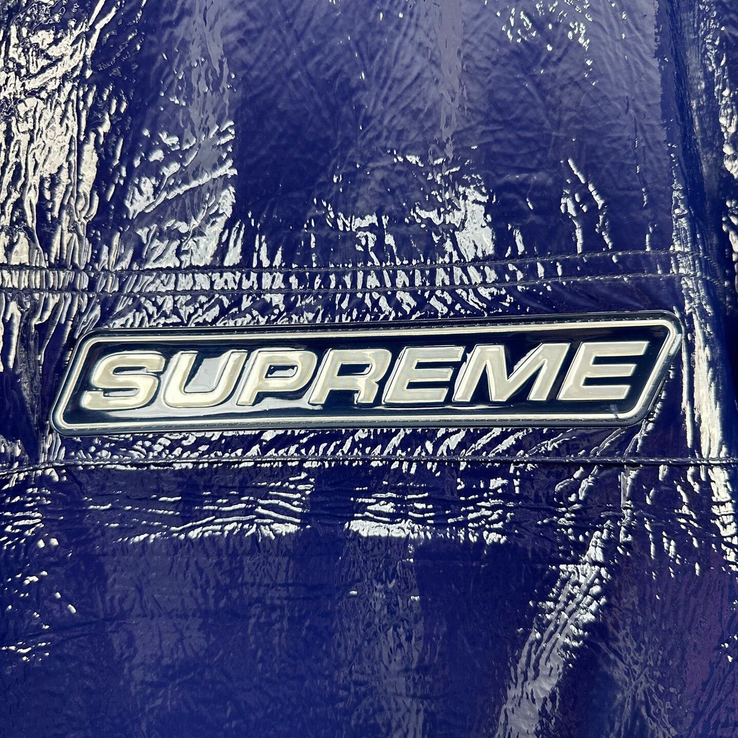 Supreme Supreme Patent Reflective Half-Zip Anorak Size S Size US S / EU 44-46 / 1 - 6 Thumbnail
