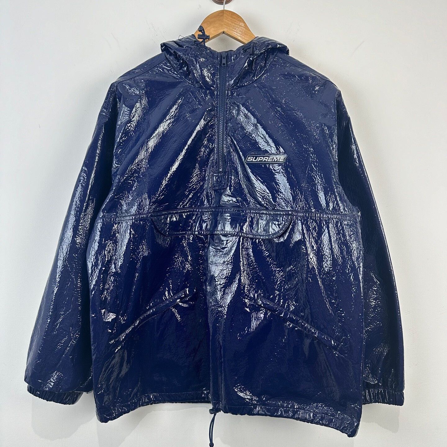 Supreme Supreme Patent Reflective Half-Zip Anorak Size S Size US S / EU 44-46 / 1 - 2 Thumbnail