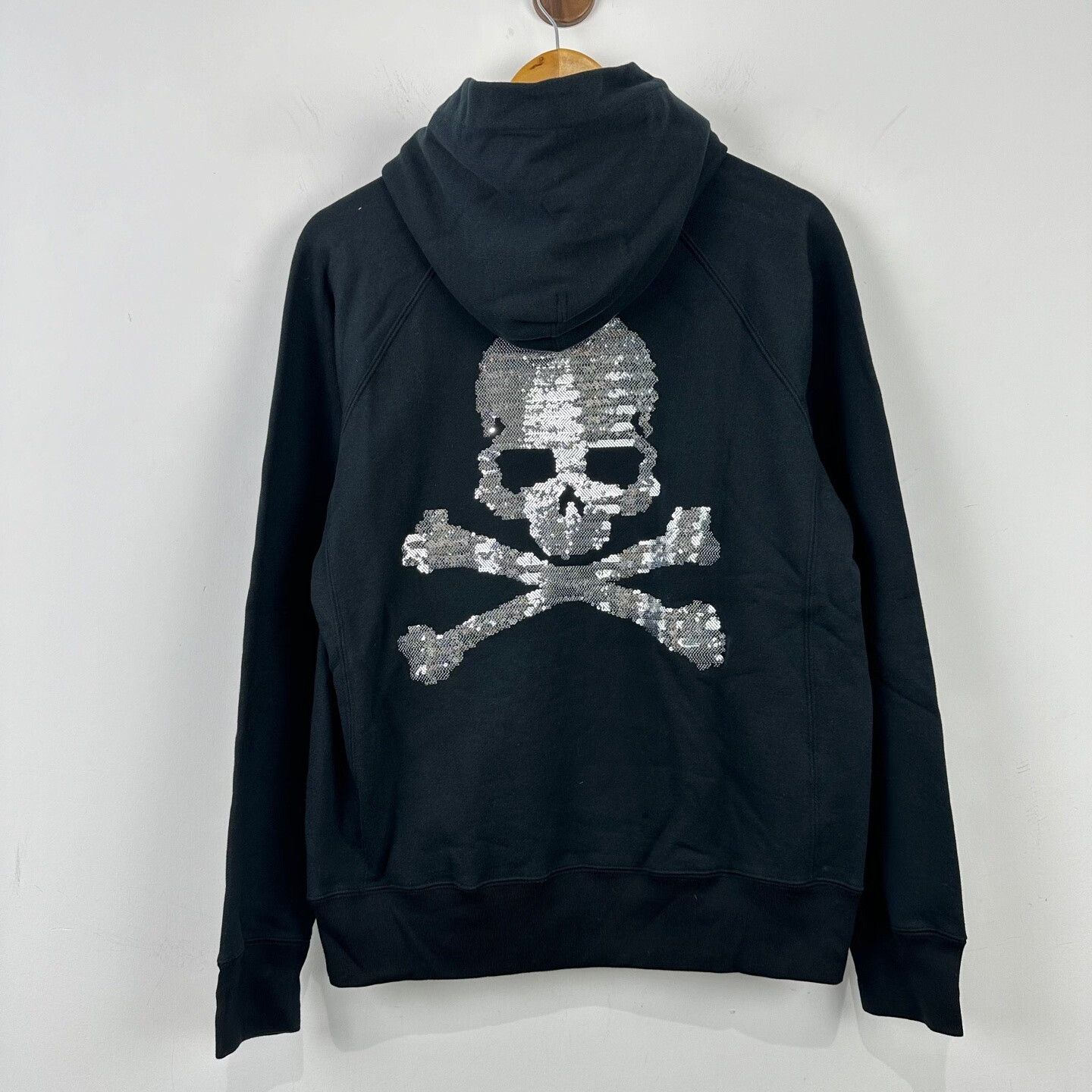 Mastermind Japan mastermind JAPAN Sequin Skull Zip Hoodie Size S Size US S / EU 44-46 / 1 - 3 Thumbnail