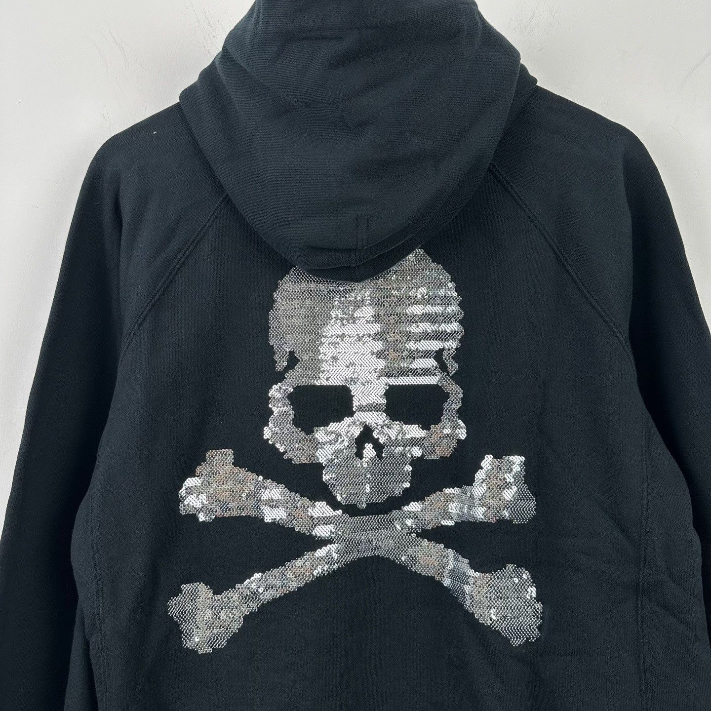 Mastermind Japan mastermind JAPAN Sequin Skull Zip Hoodie Size S Size US S / EU 44-46 / 1 - 6 Thumbnail