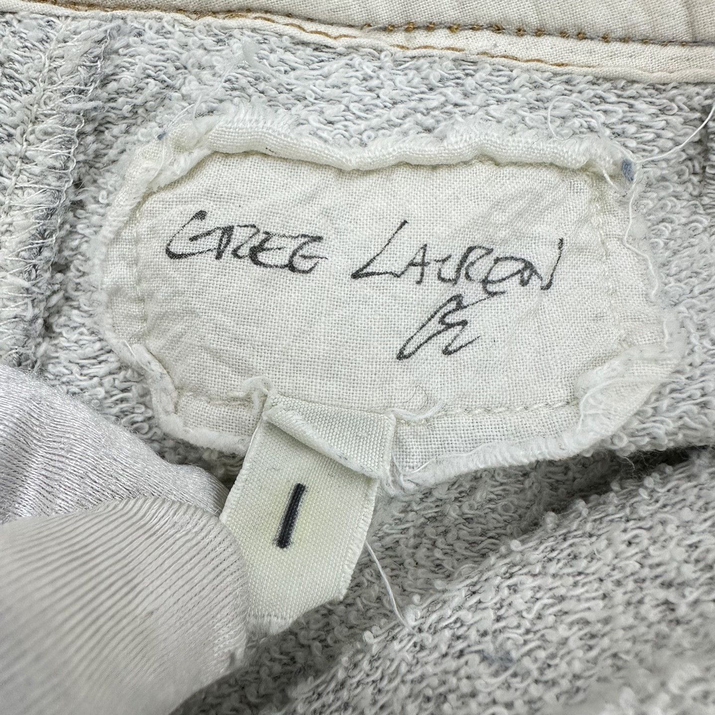 Greg Lauren Greg Lauren Spliced Fleece Hybrid Pants 1 Size US 30 / EU 46 - 6 Thumbnail