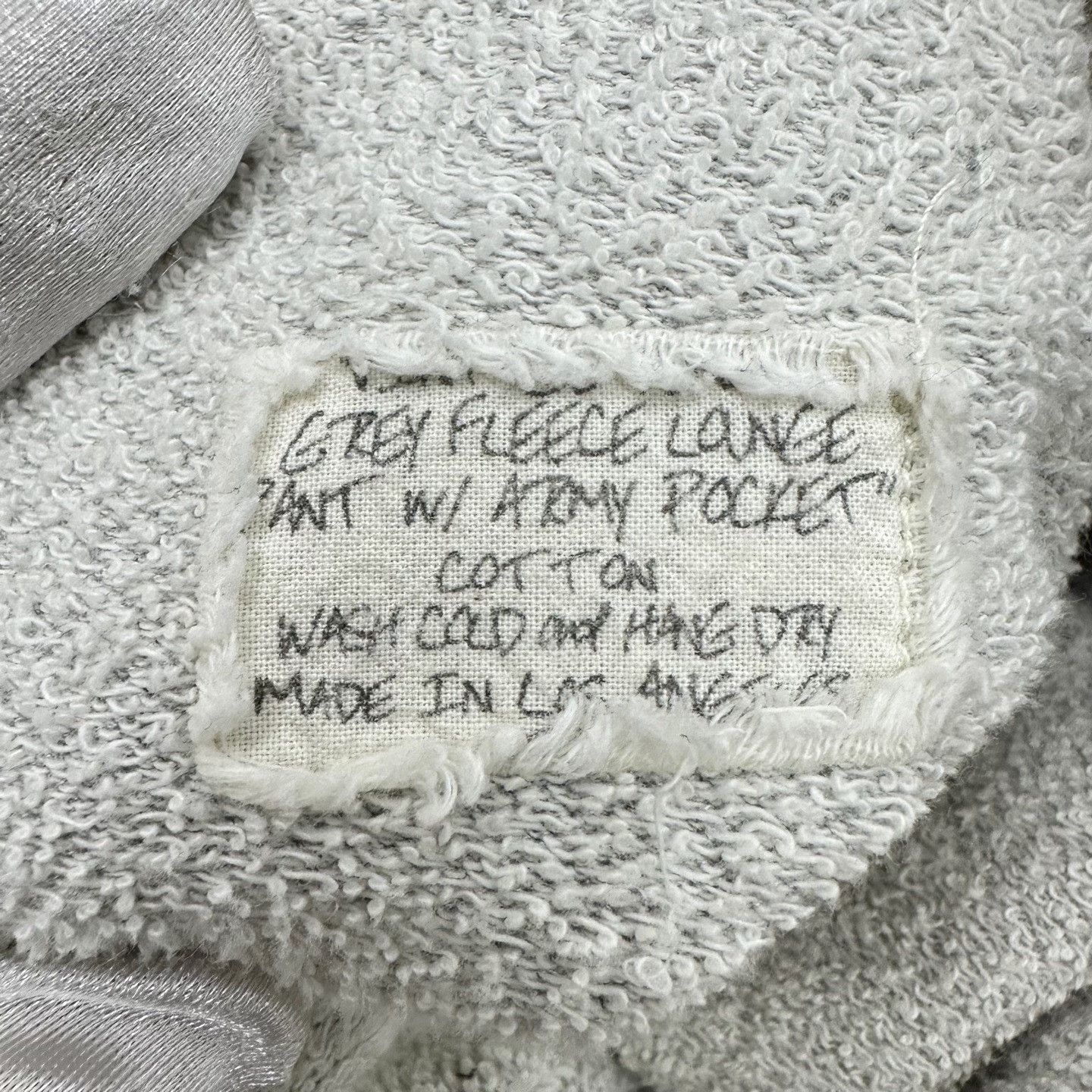 Greg Lauren Greg Lauren Spliced Fleece Hybrid Pants 1 Size US 30 / EU 46 - 7 Thumbnail