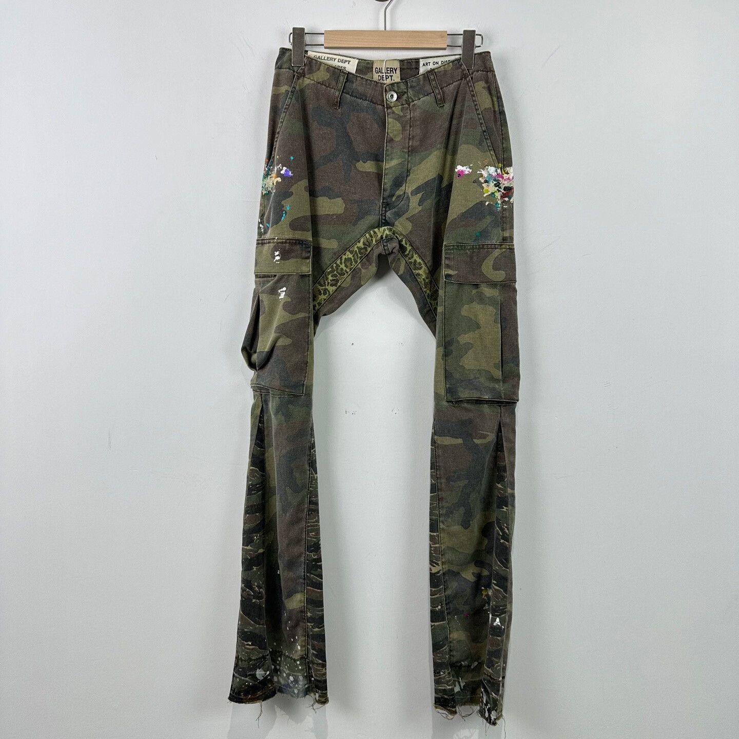 Gallery Dept. GALLERY DEPT. Paint Splatter Camo Flares 28 Size US 28 / EU 44 - 2 Thumbnail