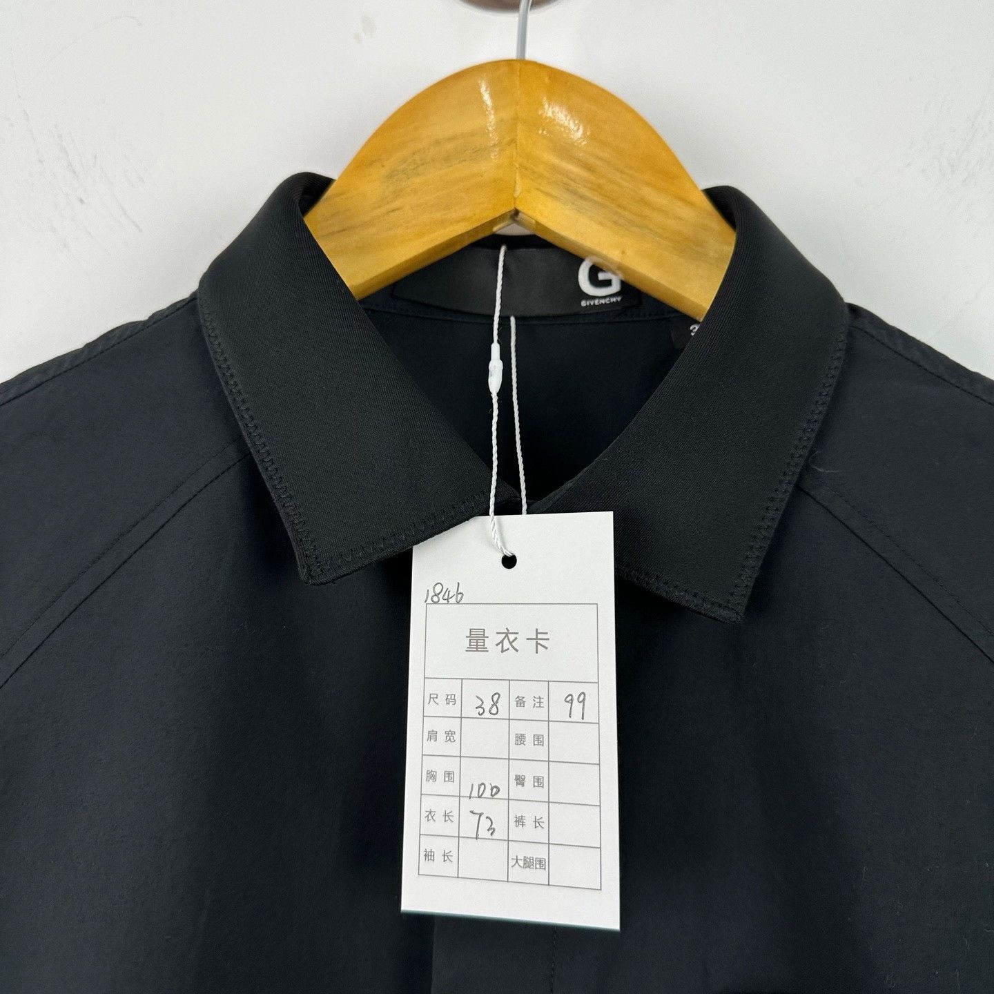 Givenchy Givenchy Mesh Pocket Black Shirt Size 38 Size US S / EU 44-46 / 1 - 4 Thumbnail