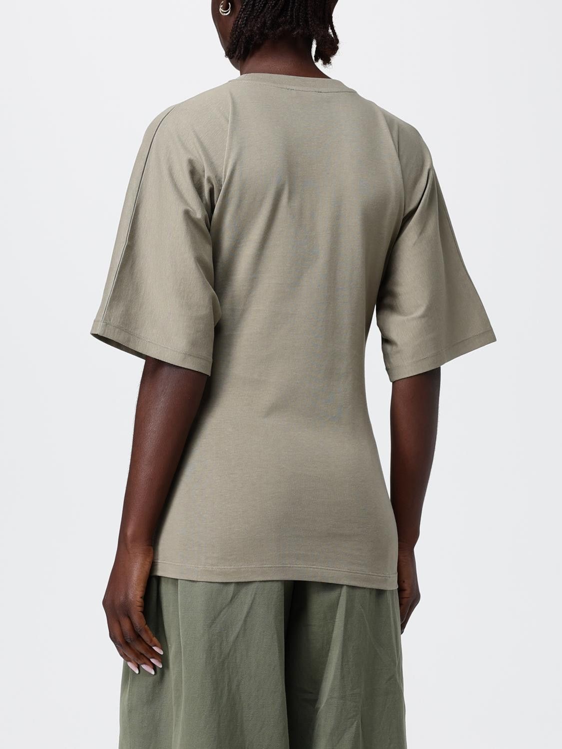 Balmain Balmain T-Shirt Woman Sage Size XS / US 0-2 / IT 36-38 - 2 Thumbnail