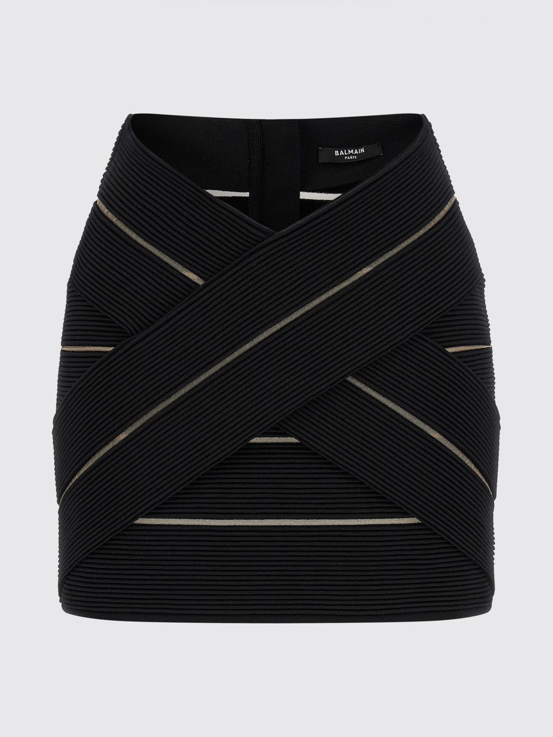 Balmain Balmain Skirt Woman Black Size 25" / US 0 / IT 36 - 2 Thumbnail
