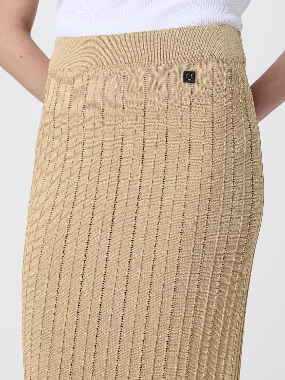 Balmain Balmain Skirt Woman Beige Size 25" / US 0 / IT 36 - 4 Thumbnail