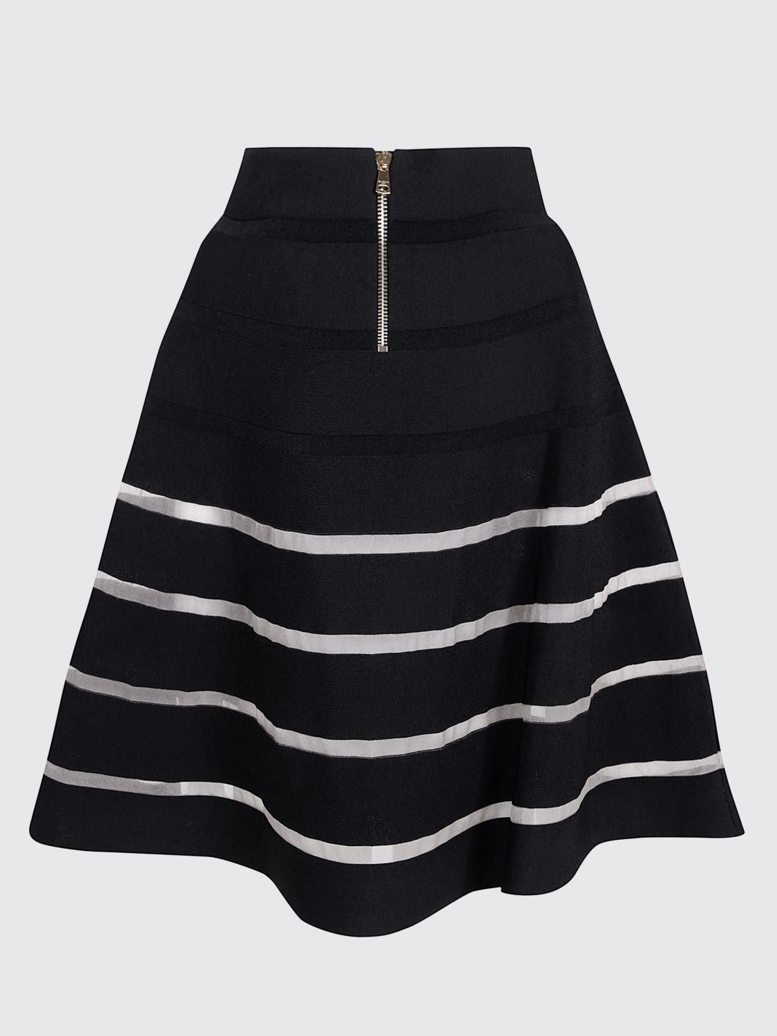 Balmain Balmain Skirt Woman Black Size 26" / US 2 / IT 38 - 3 Thumbnail