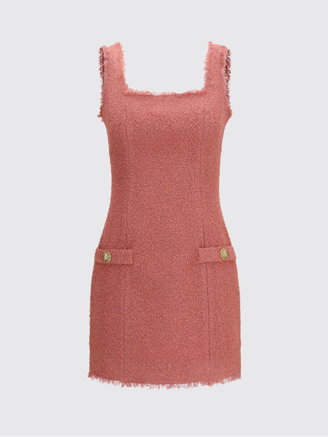 Balmain Balmain Dress Woman Pink Size XS / US 0-2 / IT 36-38 - 2 Thumbnail