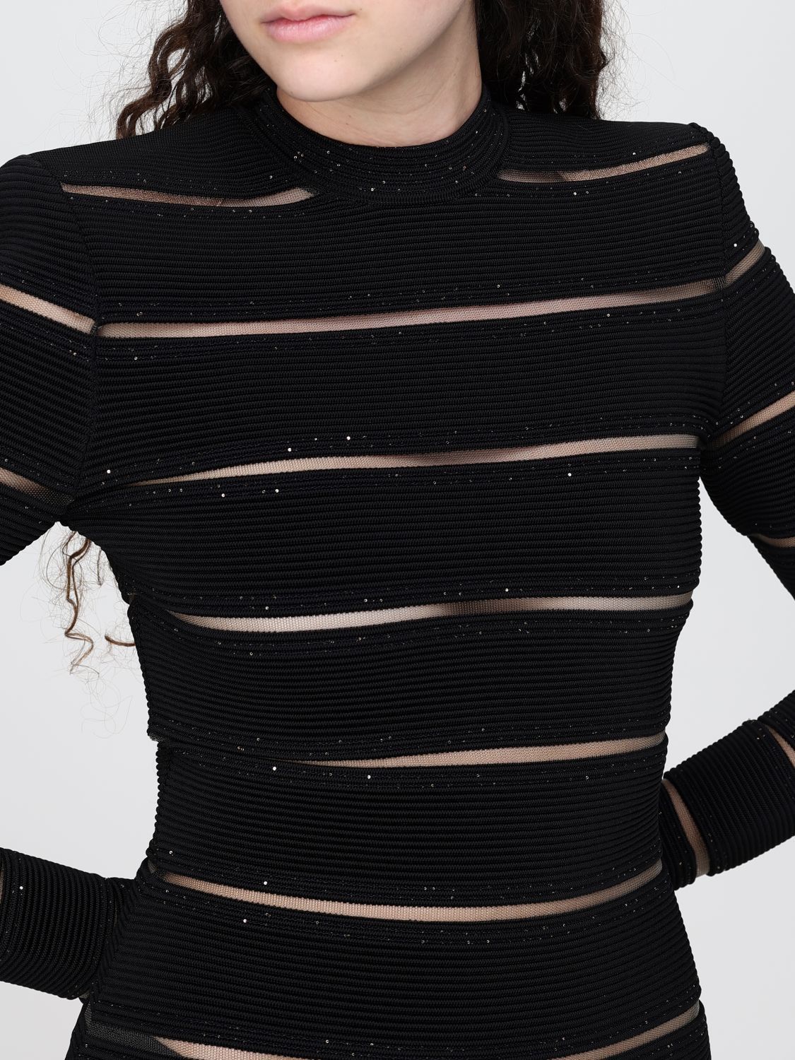 Balmain Balmain Dress Woman Black Size XS / US 0-2 / IT 36-38 - 3 Thumbnail