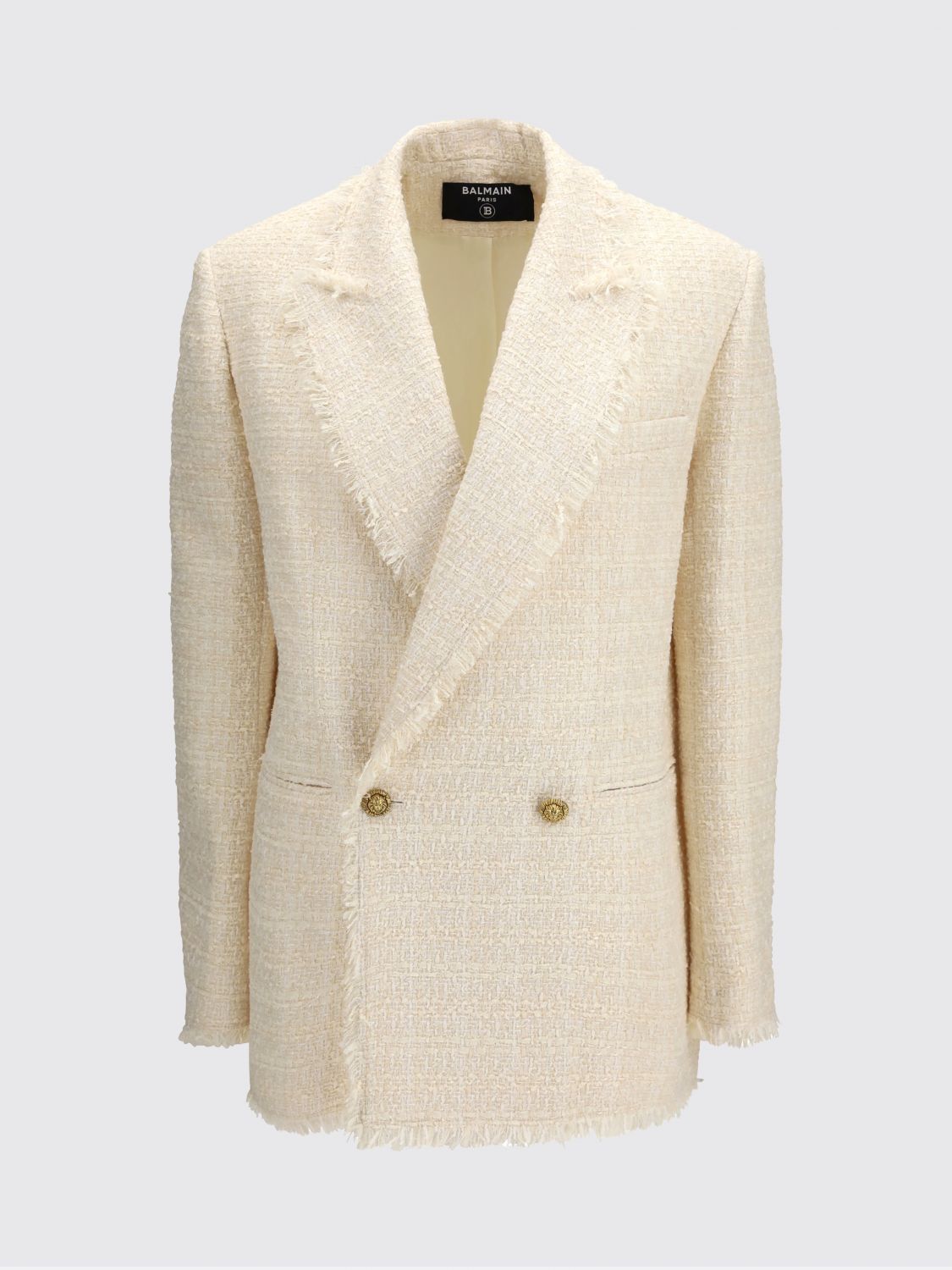 Balmain Balmain Jacket Woman White Size XS / US 0-2 / IT 36-38 - 2 Thumbnail