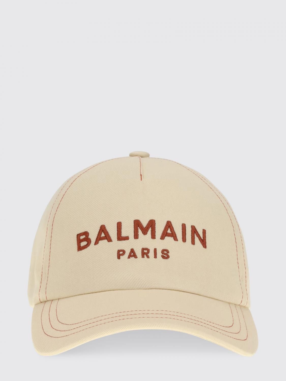 Balmain Balmain Hat Woman Beige Size ONE SIZE - 2 Thumbnail