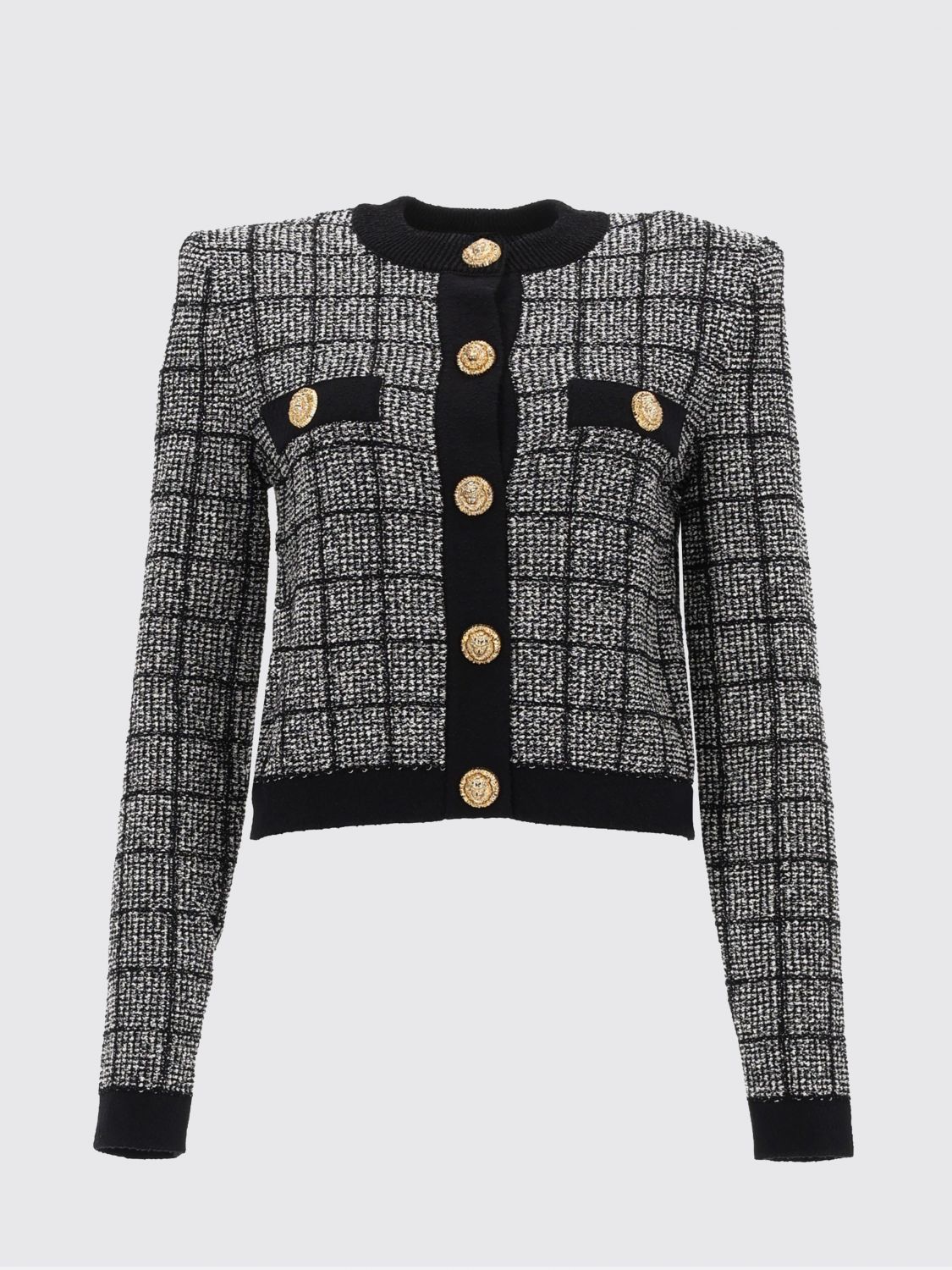 Balmain Balmain Sweater Woman Black Size XS / US 0-2 / IT 36-38 - 3 Thumbnail