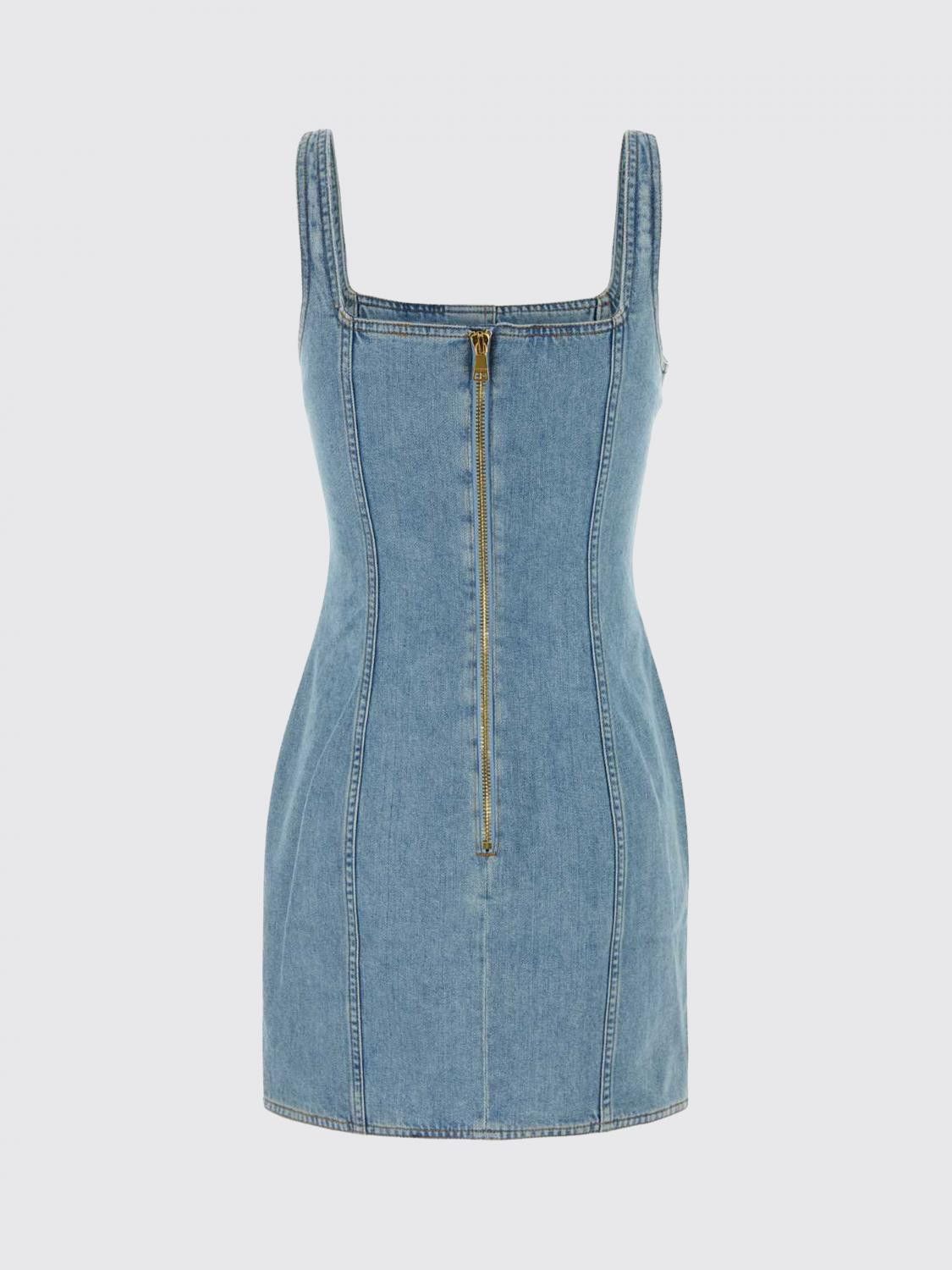 Balmain Balmain Dress Woman Navy Size XS / US 0-2 / IT 36-38 - 3 Thumbnail
