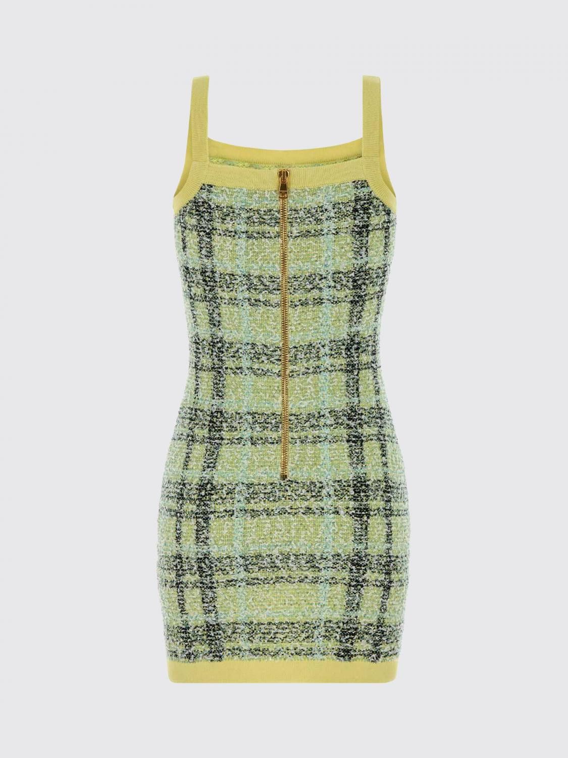 Balmain Balmain Dress Woman Yellow Size XS / US 0-2 / IT 36-38 - 3 Thumbnail