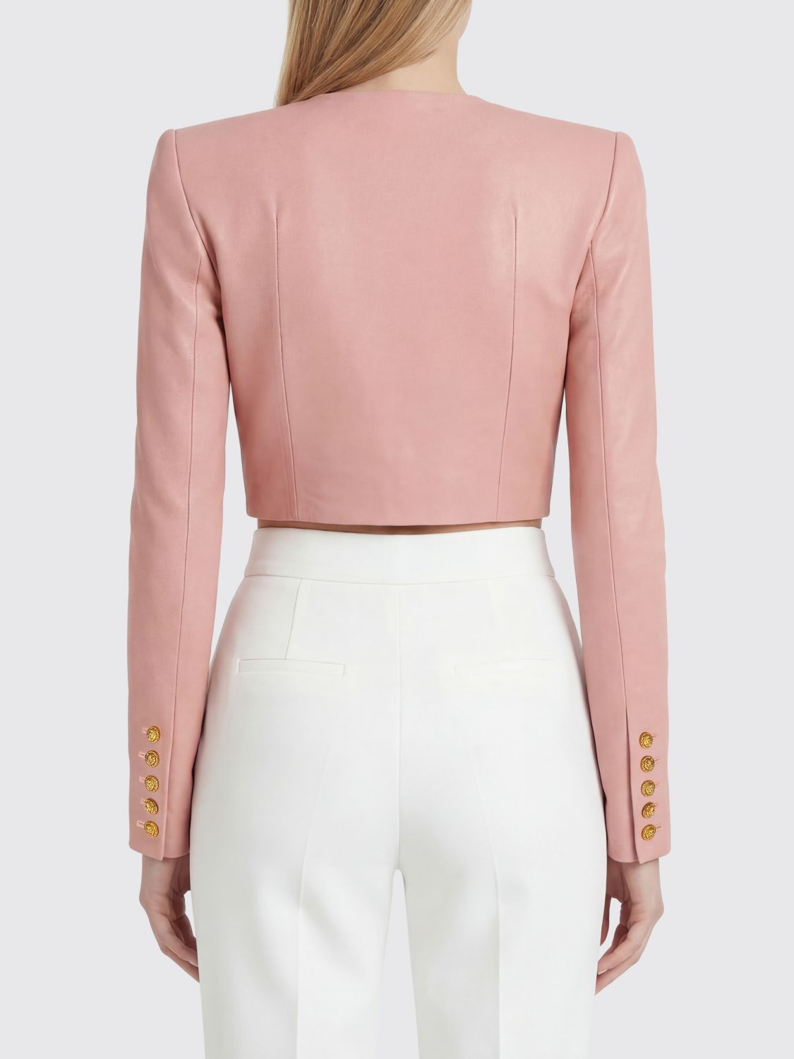 Balmain Balmain Jacket Woman Pink Size XXS / US 00 / IT 34 - 2 Thumbnail
