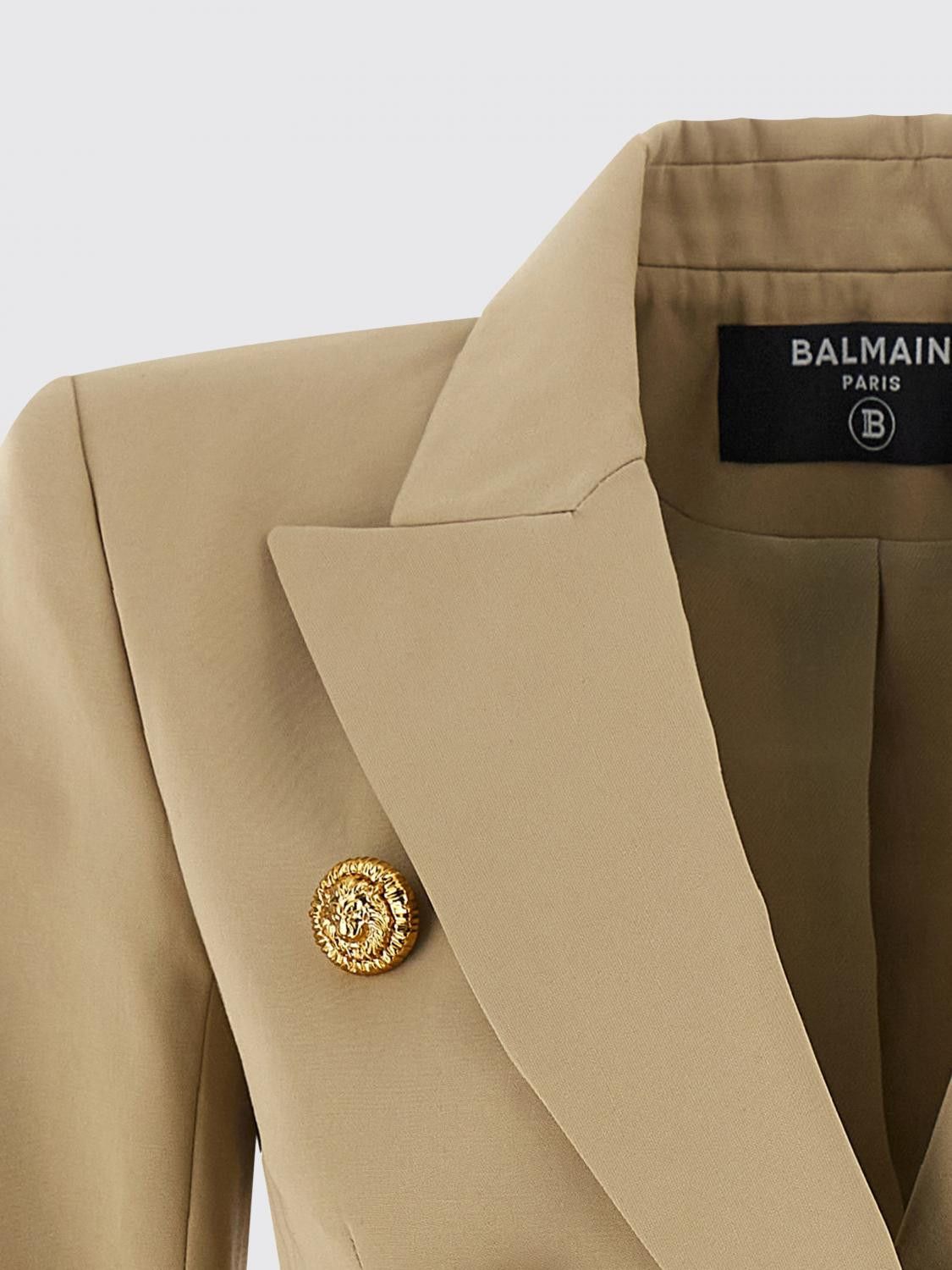 Balmain Balmain Jacket Woman Beige Size XS / US 0-2 / IT 36-38 - 4 Thumbnail