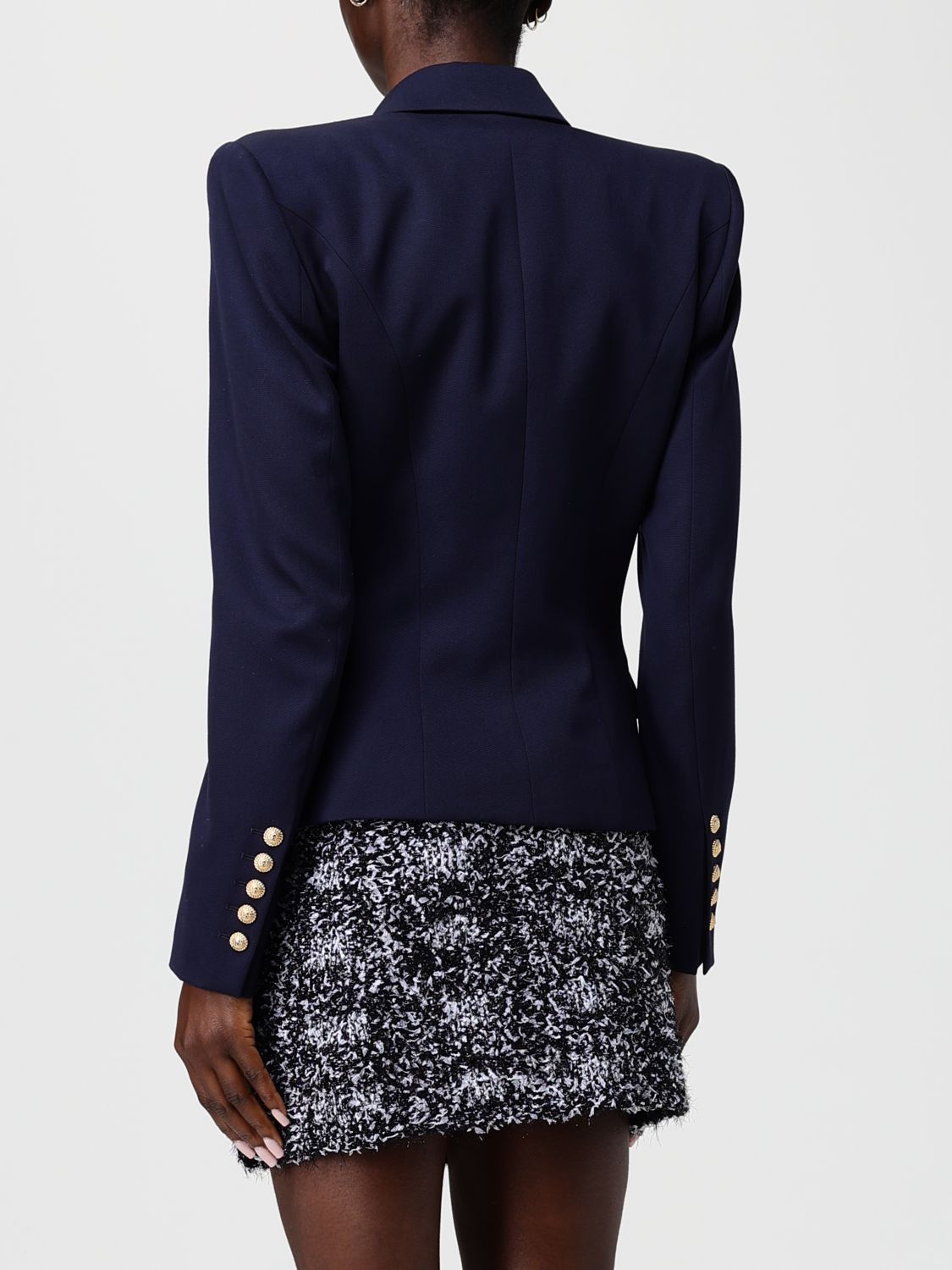 Balmain Balmain Jacket Woman Blue Size XS / US 0-2 / IT 36-38 - 3 Thumbnail