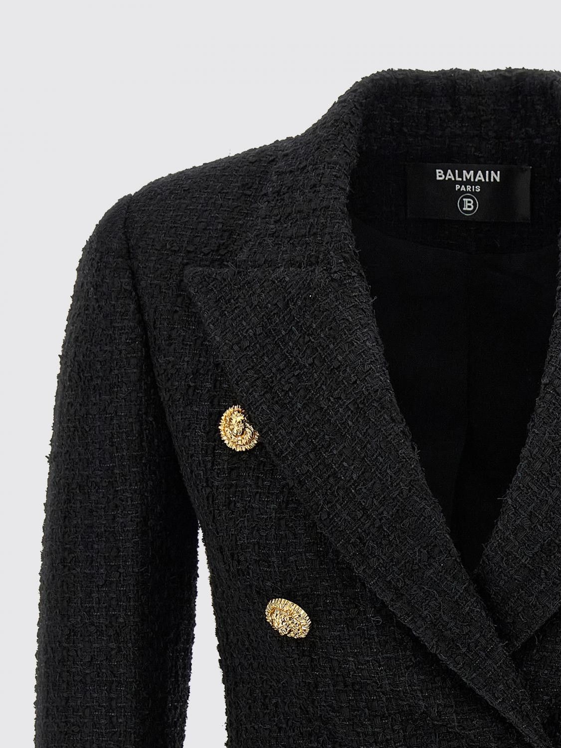 Balmain Balmain Jacket Woman Black Size M / US 6-8 / IT 42-44 - 4 Thumbnail