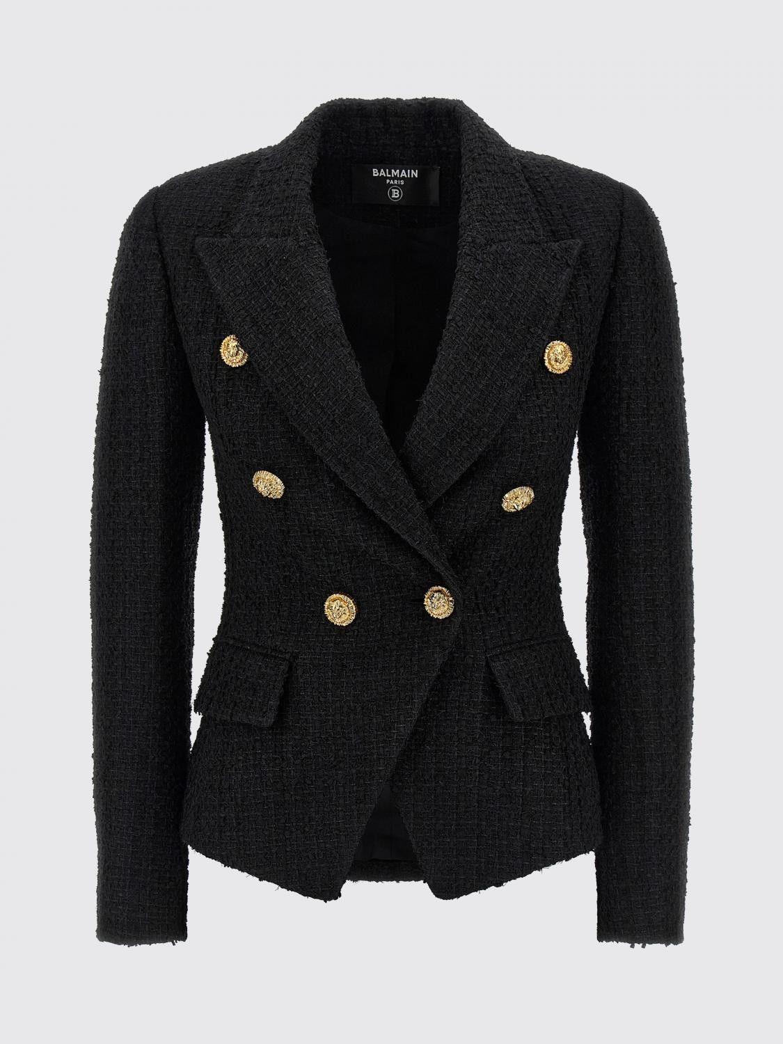 Balmain Balmain Jacket Woman Black Size M / US 6-8 / IT 42-44 - 2 Thumbnail