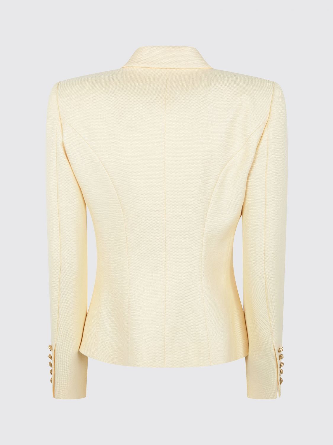 Balmain Balmain Jacket Woman Yellow Size XS / US 0-2 / IT 36-38 - 3 Thumbnail