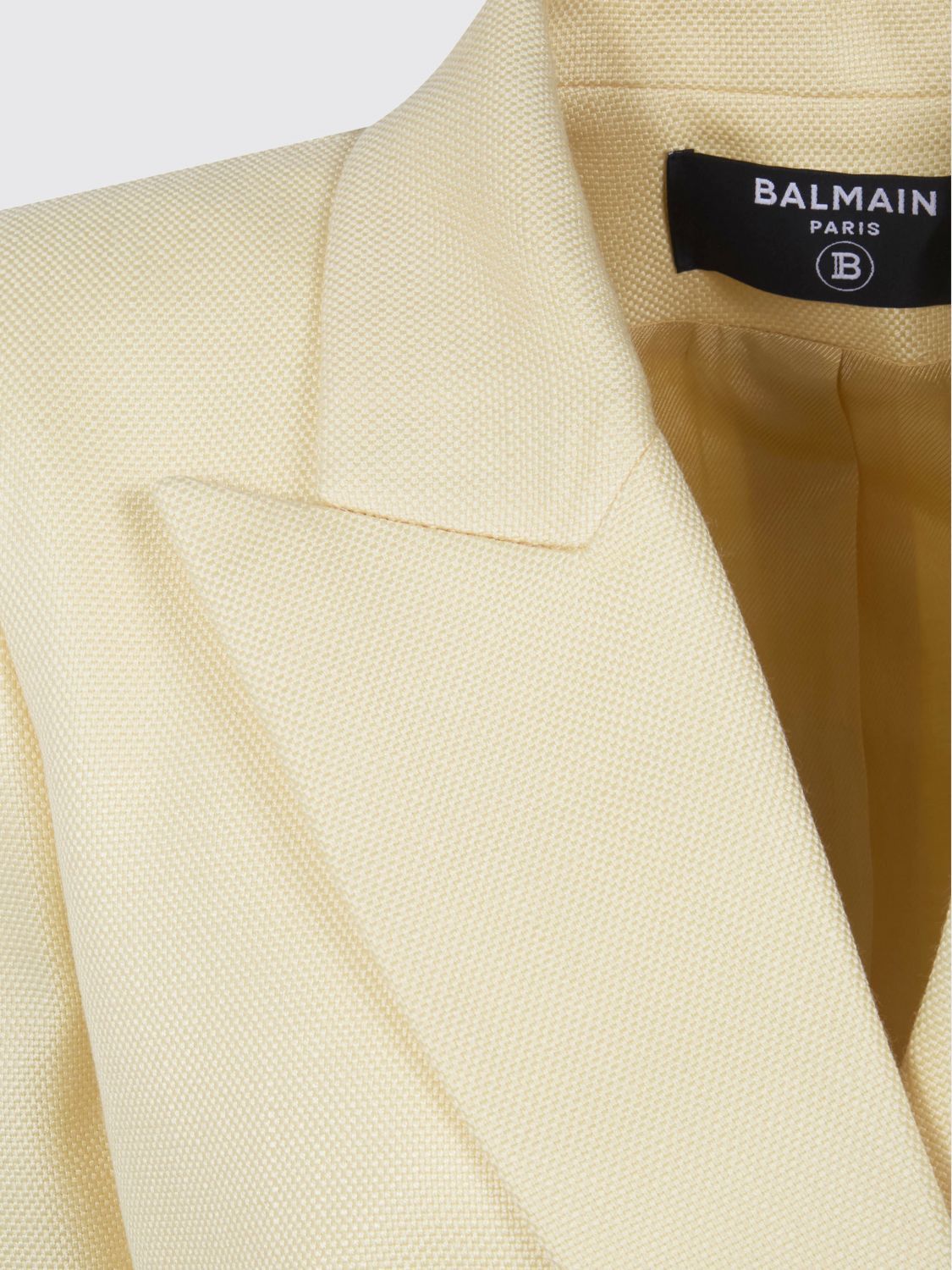 Balmain Balmain Jacket Woman Yellow Size XS / US 0-2 / IT 36-38 - 4 Thumbnail