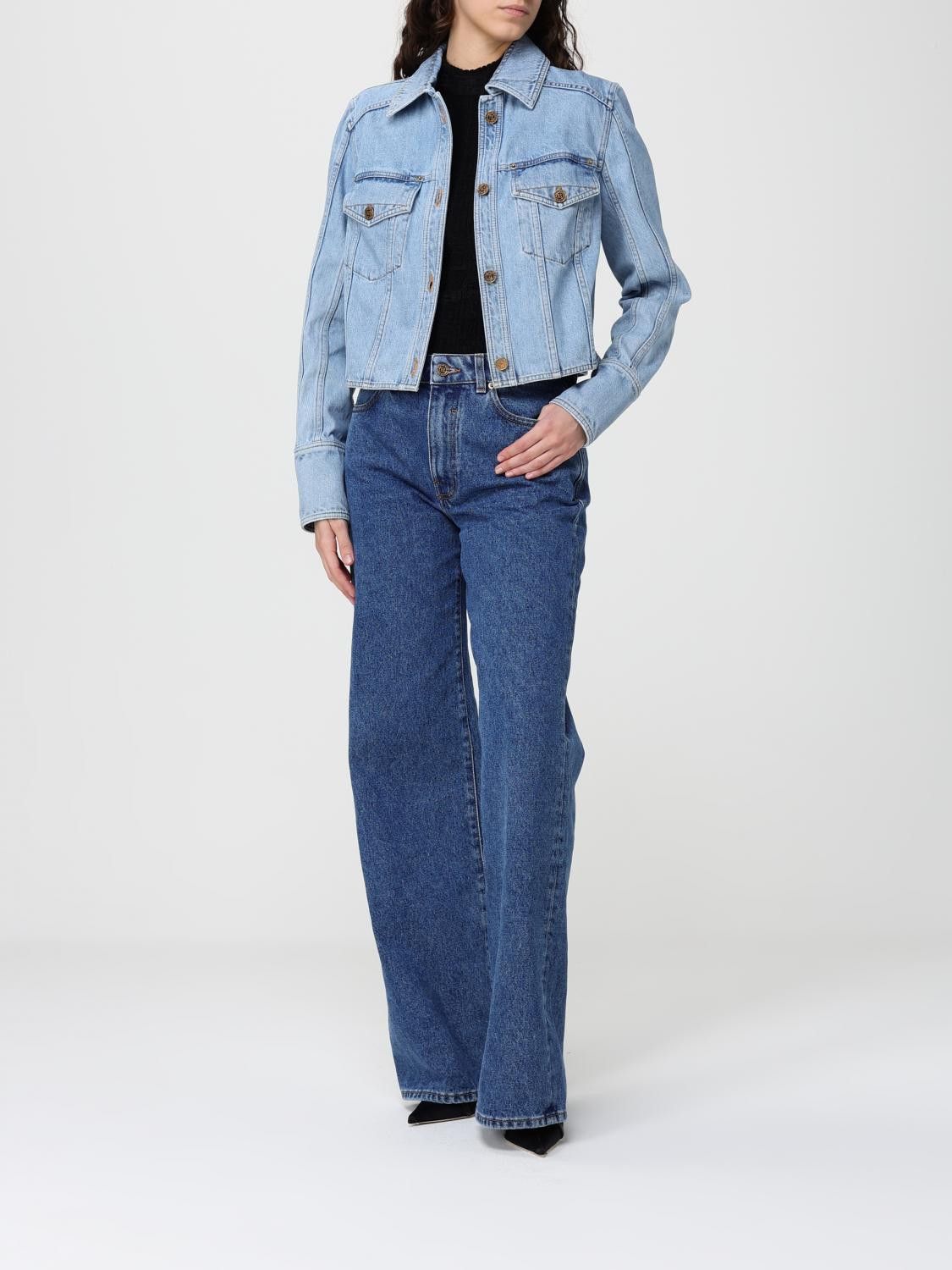 Balmain Balmain Jacket Woman Blue Size XS / US 0-2 / IT 36-38 - 2 Thumbnail