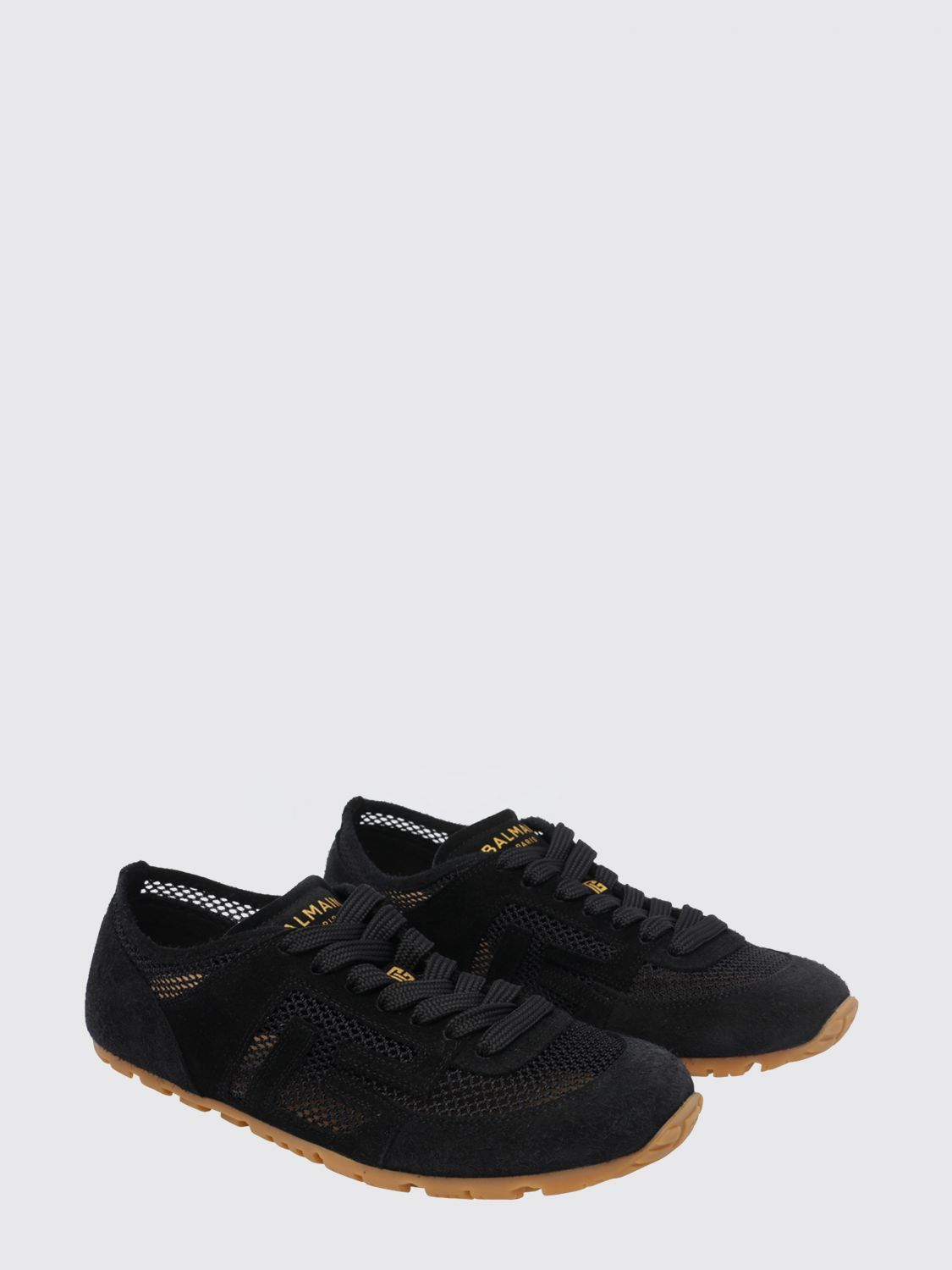 Balmain Balmain Sneakers Woman Black Size US 8 / IT 38 - 2 Thumbnail