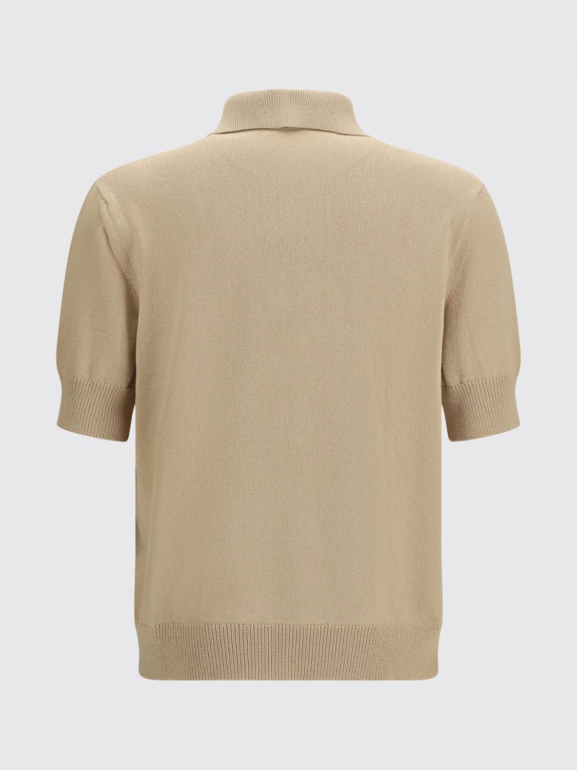 Balmain Balmain Polo Shirt Men Beige Size US M / EU 48-50 / 2 - 3 Thumbnail