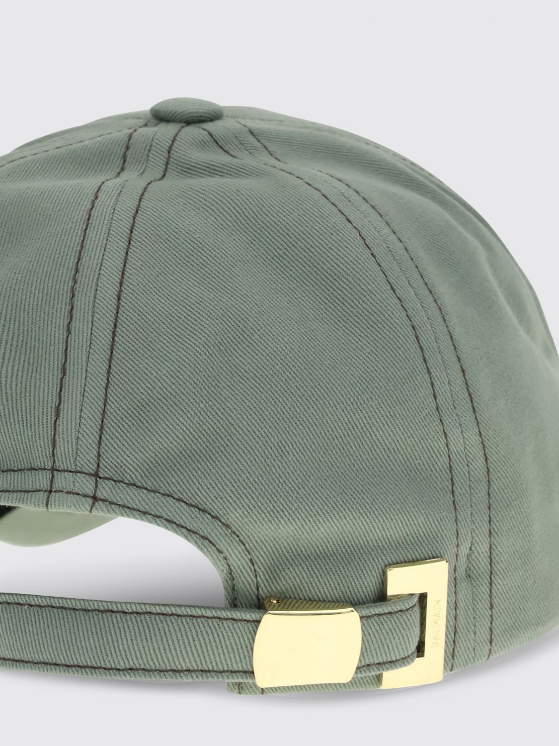 Balmain Balmain Hat Men Green Size ONE SIZE - 3 Thumbnail