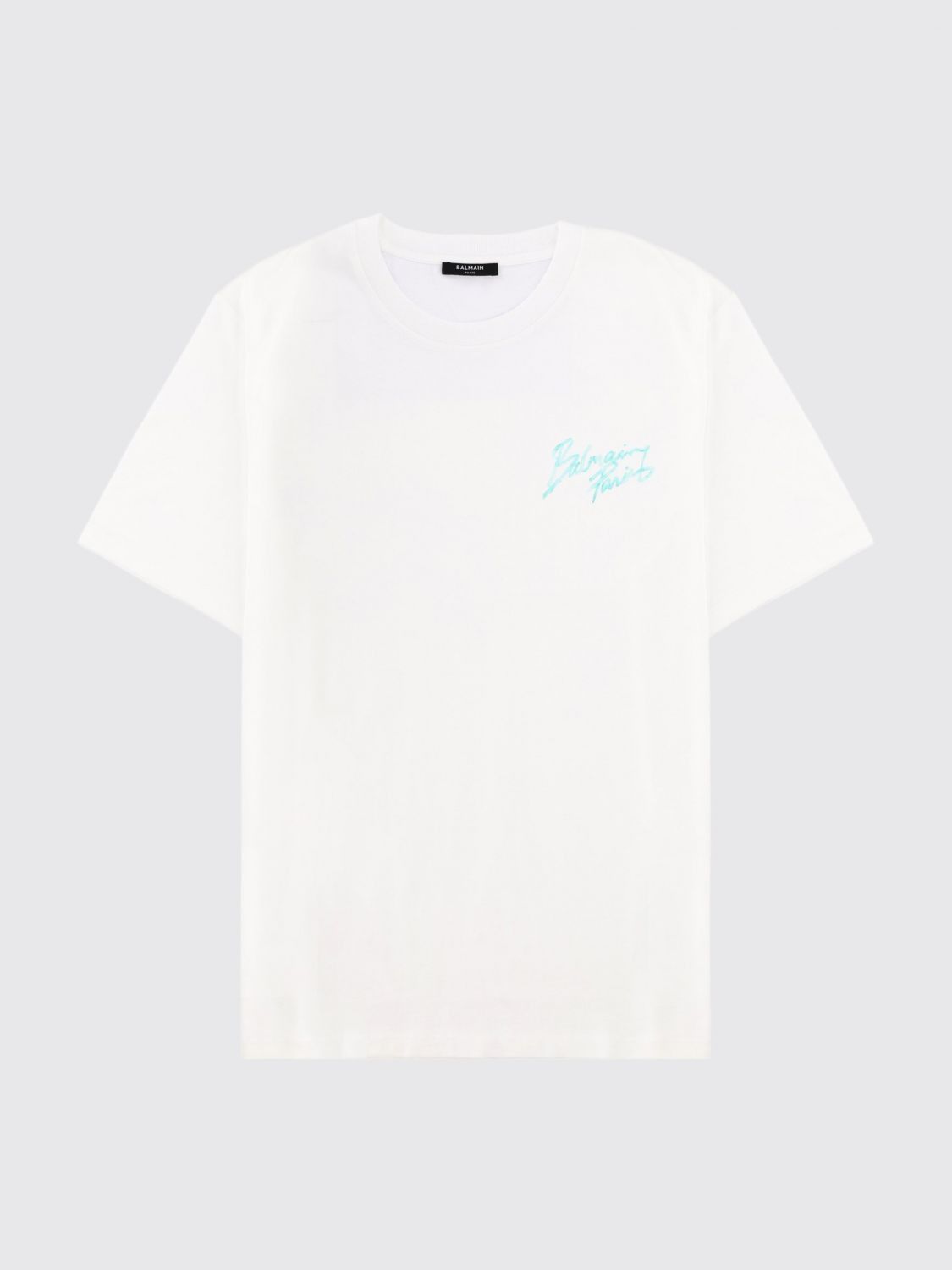 Balmain Balmain T-Shirt Men White Size US XL / EU 56 / 4 - 2 Thumbnail