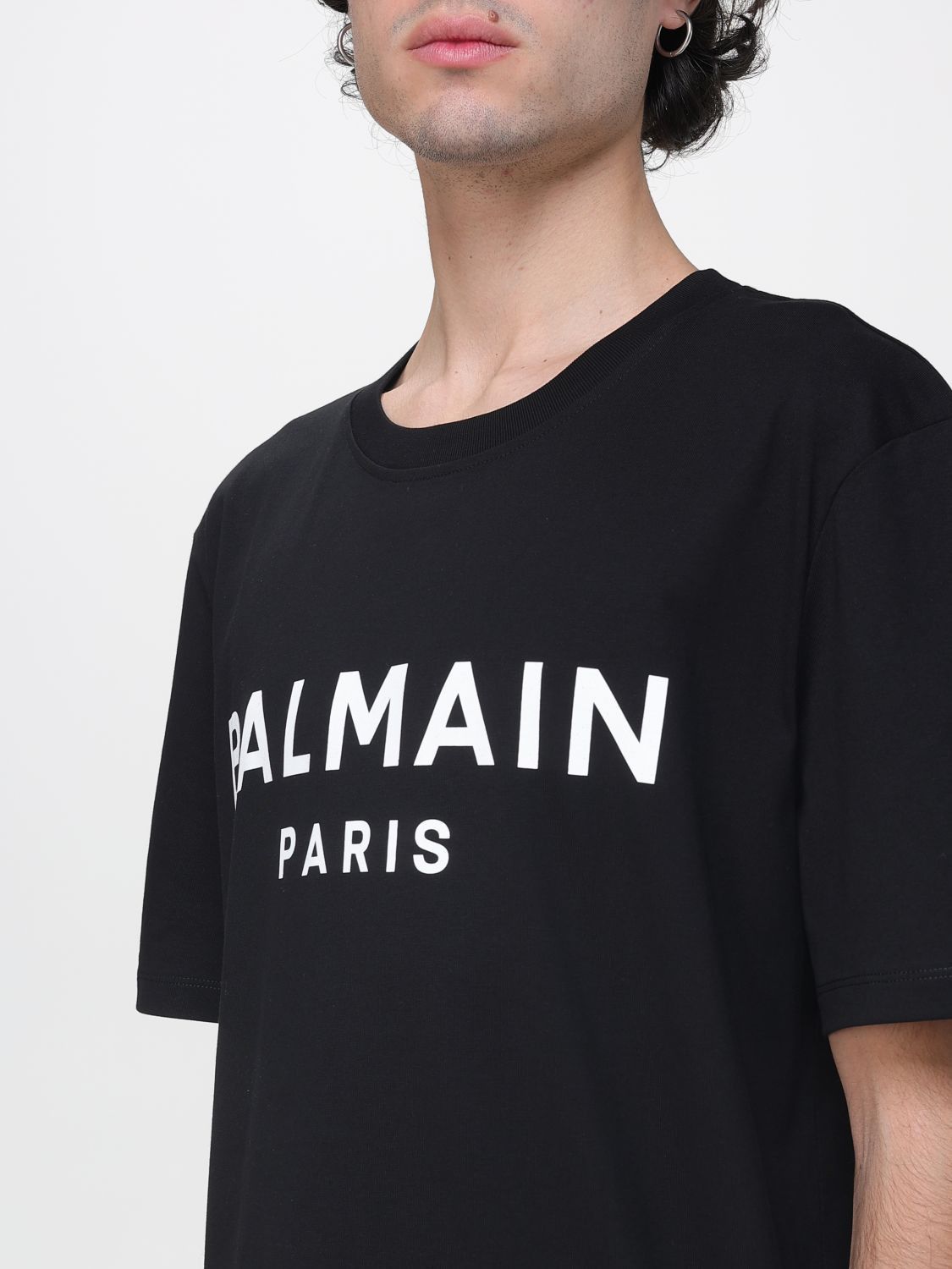 Balmain Balmain T-Shirt Men Black Size US XL / EU 56 / 4 - 3 Thumbnail