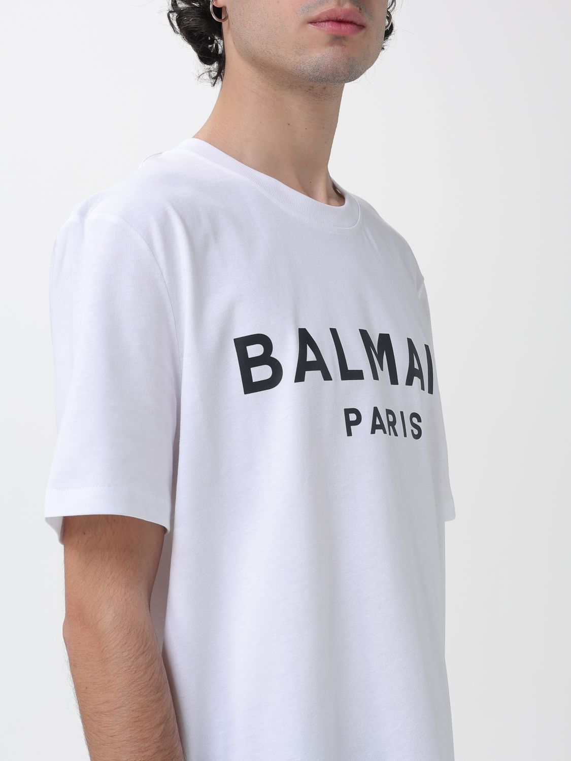 Balmain Balmain T-Shirt Men White Size US XL / EU 56 / 4 - 3 Thumbnail