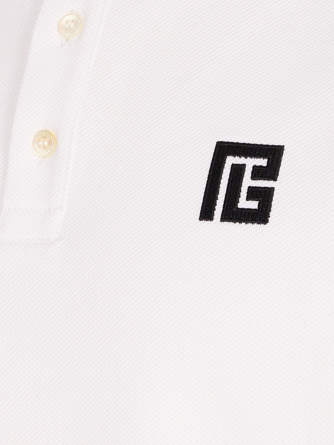 Balmain Balmain Polo Shirt Woman White Size M / US 6-8 / IT 42-44 - 4 Thumbnail