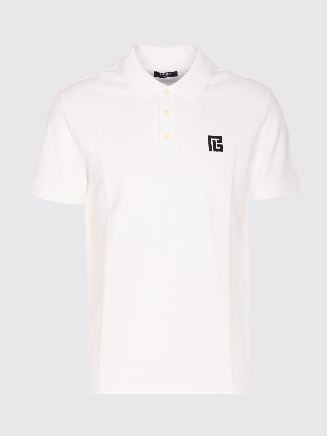 Balmain Balmain Polo Shirt Woman White Size M / US 6-8 / IT 42-44 - 2 Thumbnail