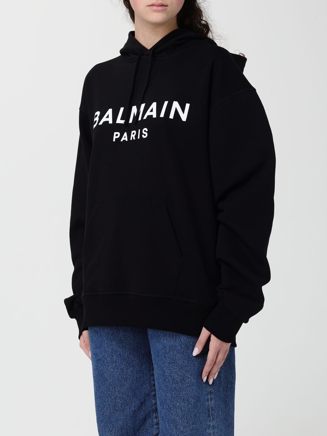 Balmain Balmain Sweatshirt Woman Black Size S / US 4 / IT 40 - 4 Thumbnail
