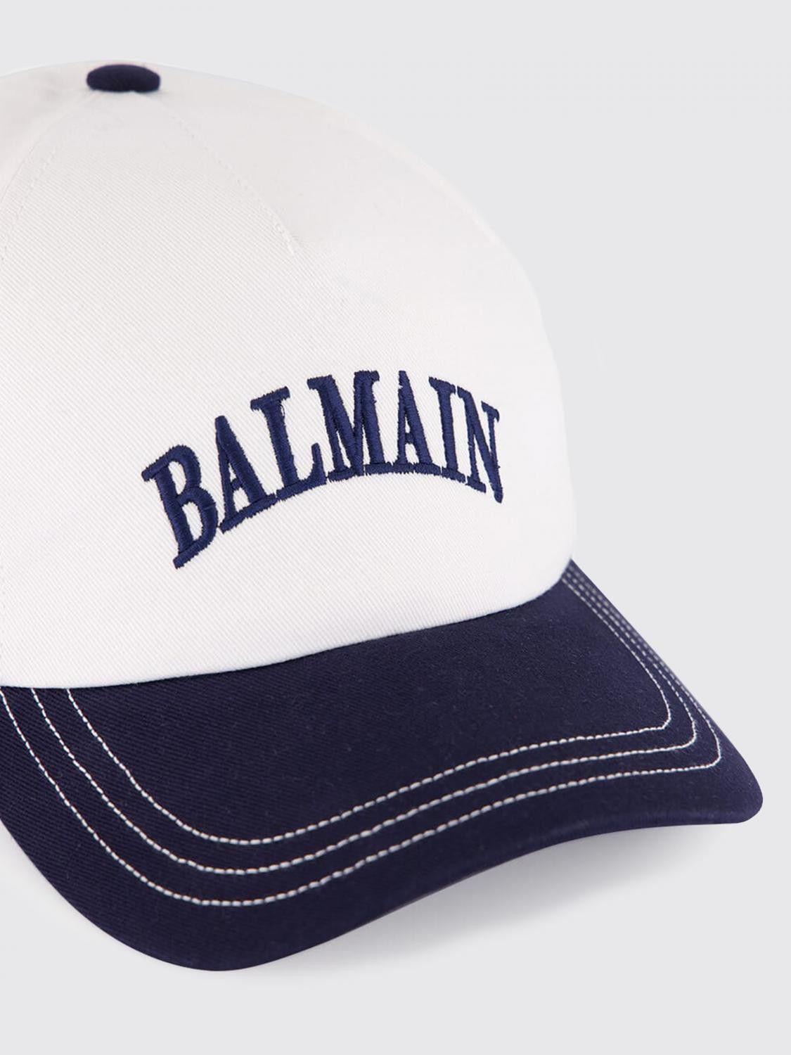 Balmain Balmain Hat Men White Size ONE SIZE - 3 Thumbnail