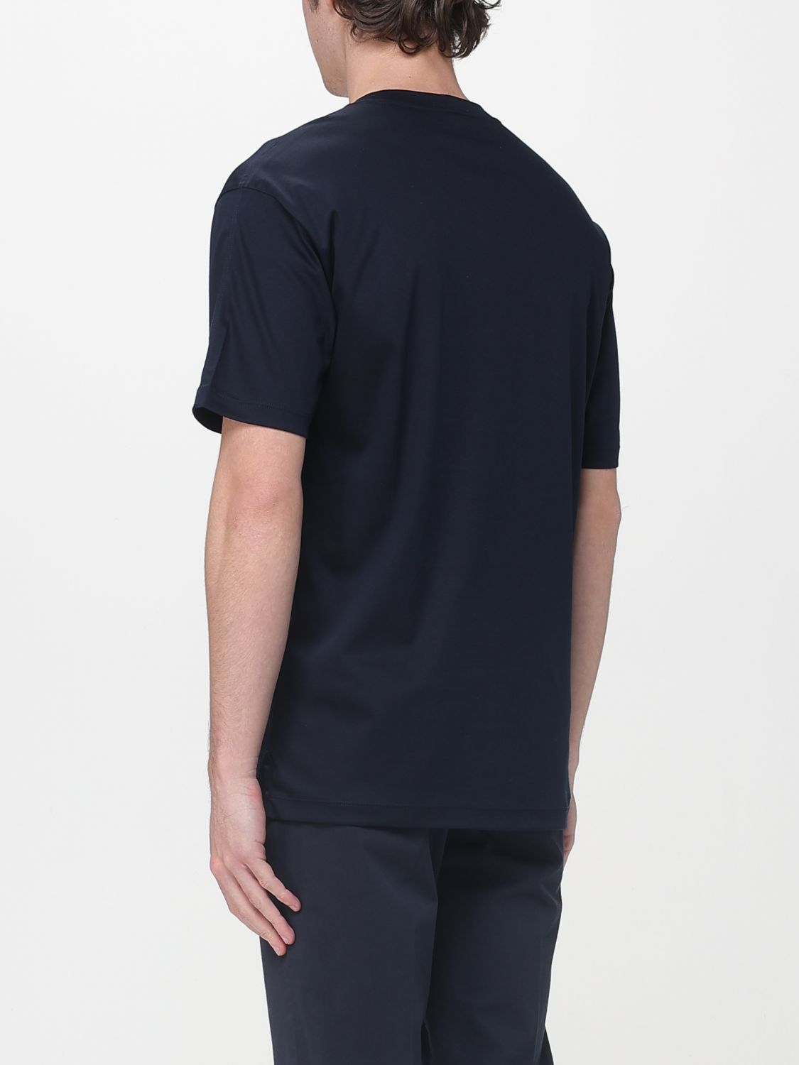 Giorgio Armani Giorgio Armani T-Shirt Men Blue Size US L / EU 52-54 / 3 - 2 Thumbnail