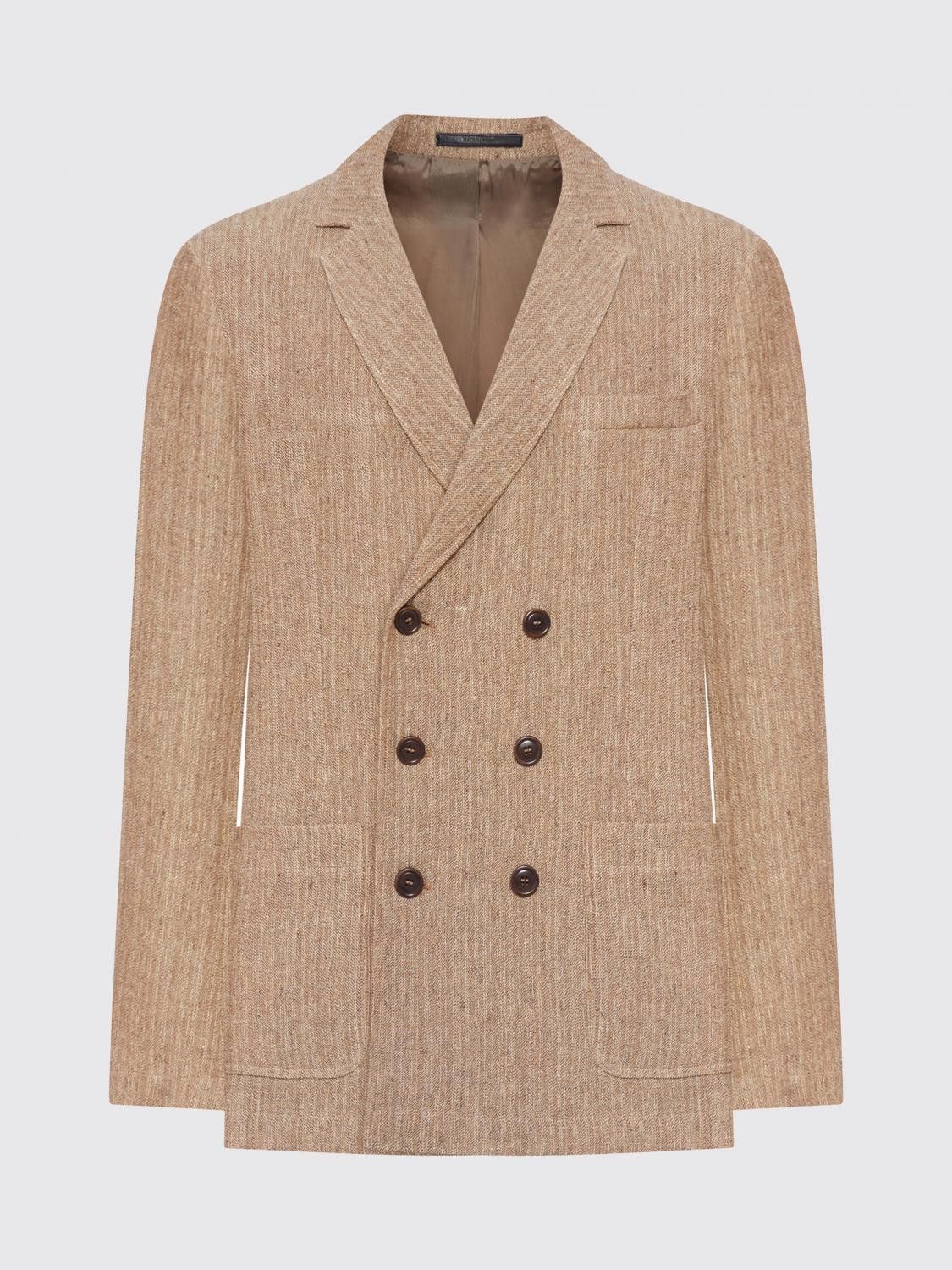Giorgio Armani Giorgio Armani Jacket Men Pink Size US XL / EU 56 / 4 - 2 Thumbnail