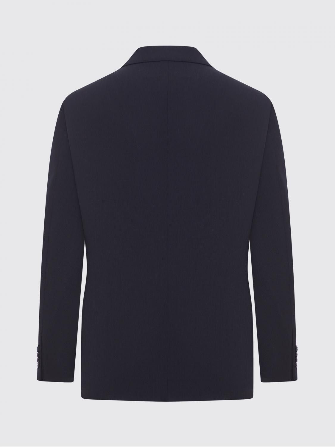 Giorgio Armani Giorgio Armani Suit Men Blue Size US M / EU 48-50 / 2 - 2 Thumbnail