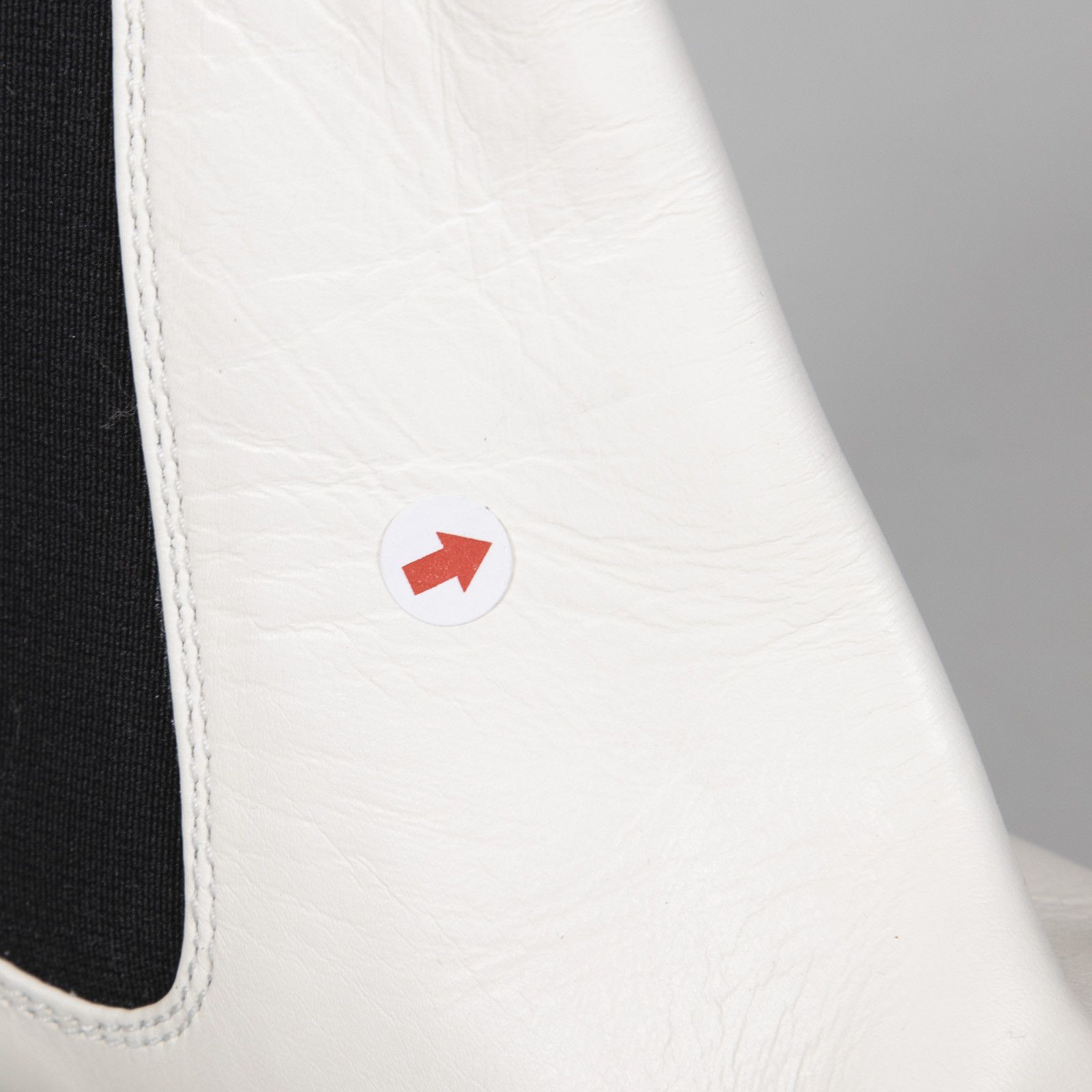 Gabriela Hearst White Leather Chelsea Boots Size US 8 / IT 38 - 7 Thumbnail