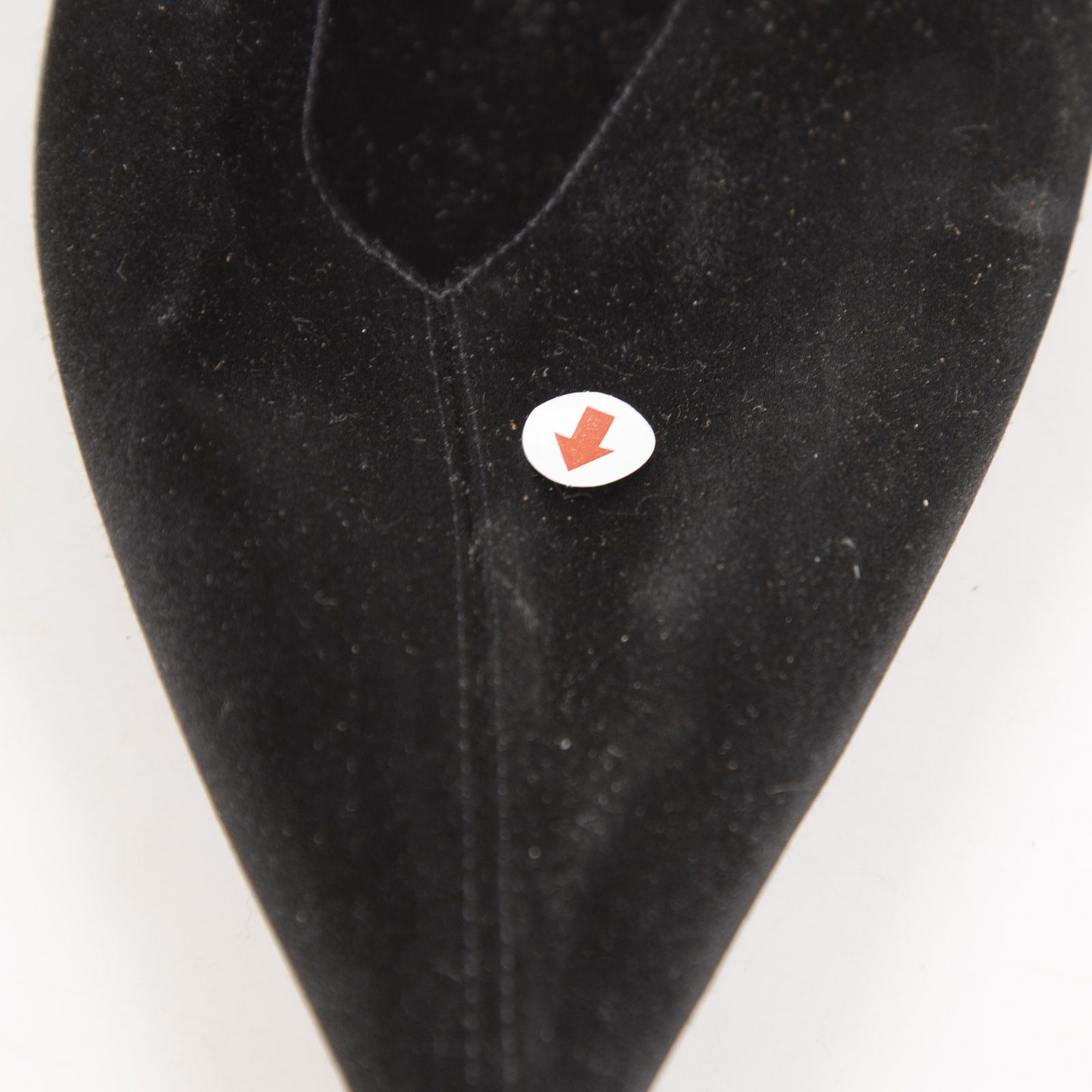Saint Laurent Paris Black Satin Pointed Toe Flats Size US 8.5 / IT 38.5 - 7 Thumbnail