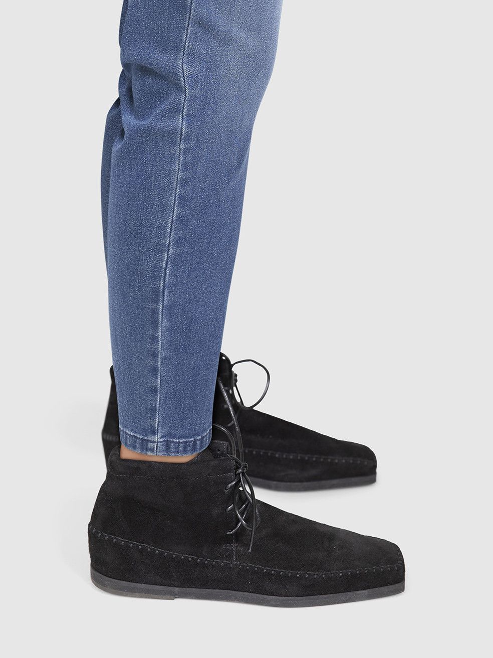Toteme Black Suede Ankle Boots Size US 8 / IT 38 - 2 Thumbnail