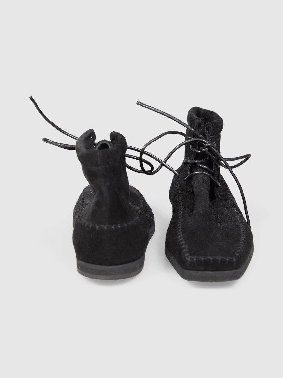 Toteme Black Suede Ankle Boots Size US 8 / IT 38 - 3 Thumbnail