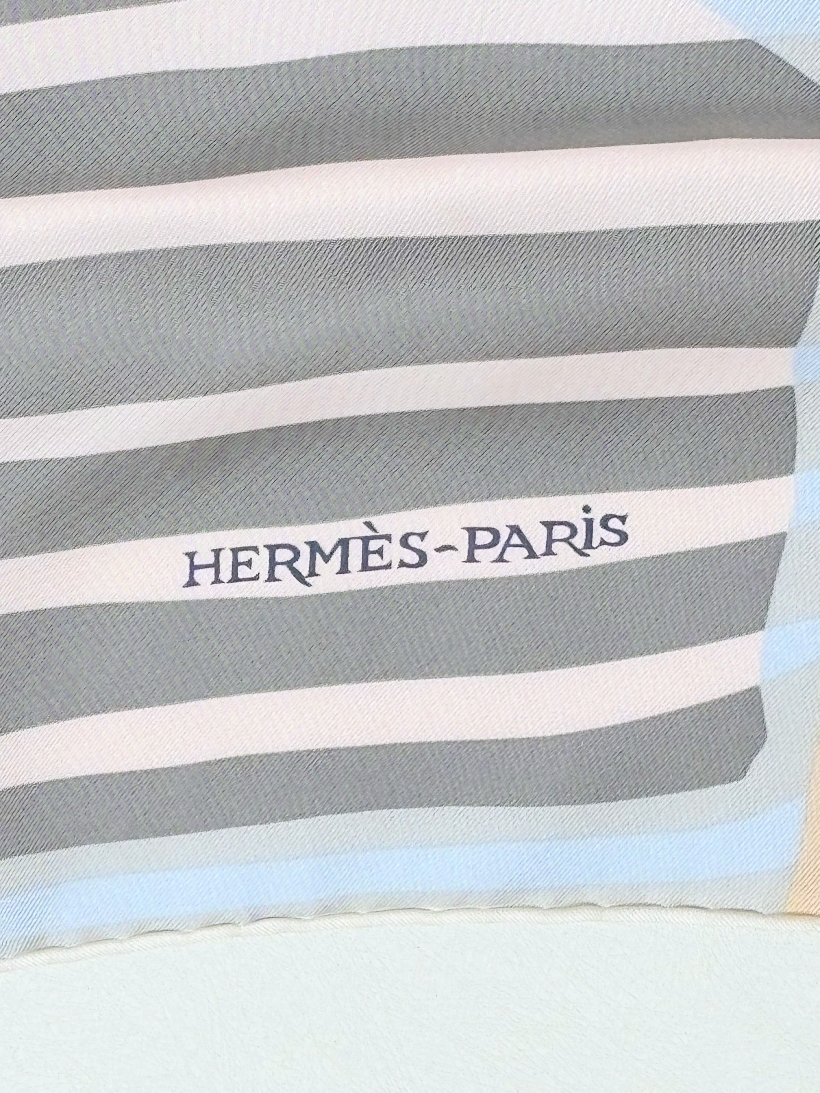 Other HERMÈS Maxi Paréo Soie Size ONE SIZE - 6 Thumbnail