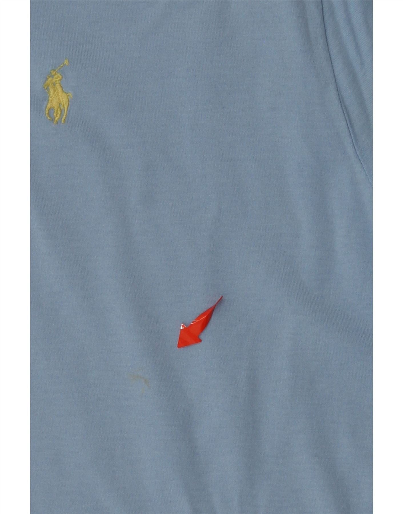 Polo Ralph Lauren Mens Polo Shirt Large Blue Cotton Size US XXL / EU 58 / 5 - 3 Thumbnail