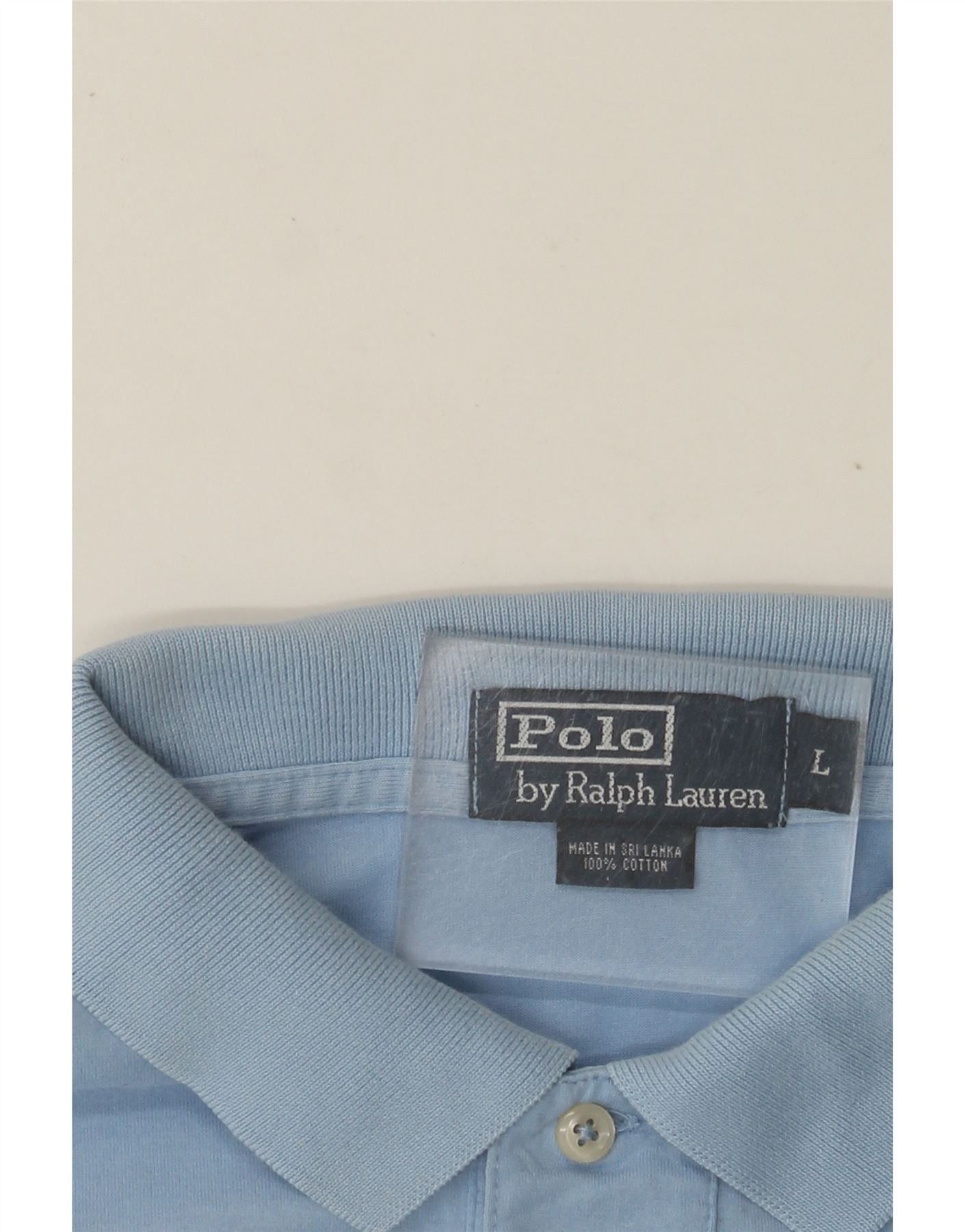 Polo Ralph Lauren Mens Polo Shirt Large Blue Cotton Size US XXL / EU 58 / 5 - 4 Thumbnail