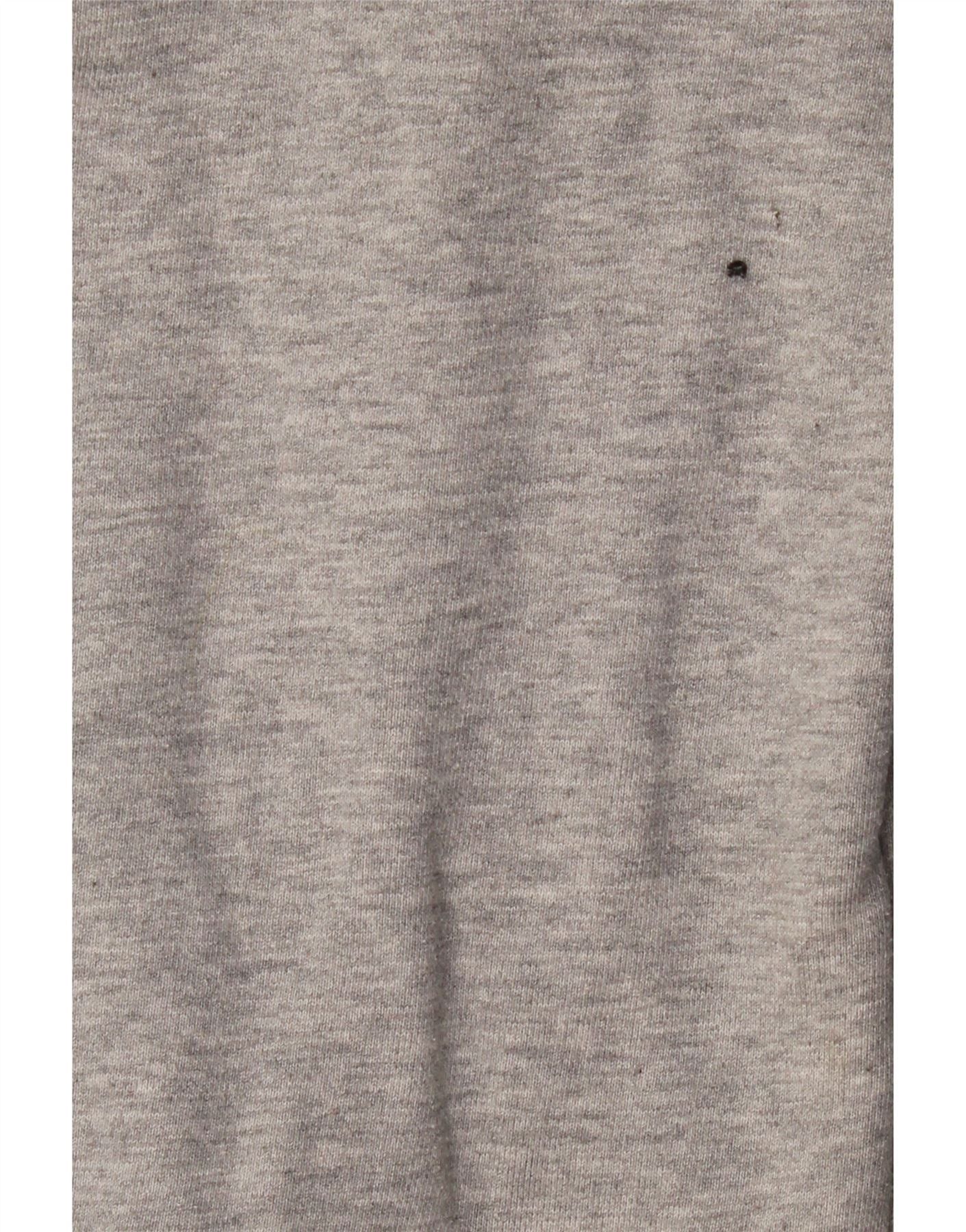 Oakley Mens Graphic Zip Neck Hoodie Jumper Large Grey Cotton Size US L / EU 52-54 / 3 - 3 Thumbnail