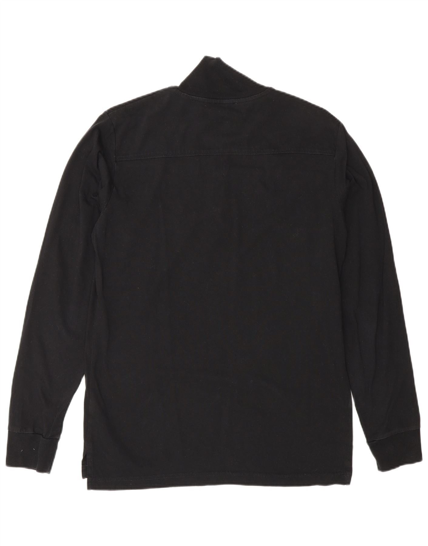 Diesel Mens Graphic Zip Neck Jumper Sweater Small Black Cotton Size US S / EU 44-46 / 1 - 2 Thumbnail